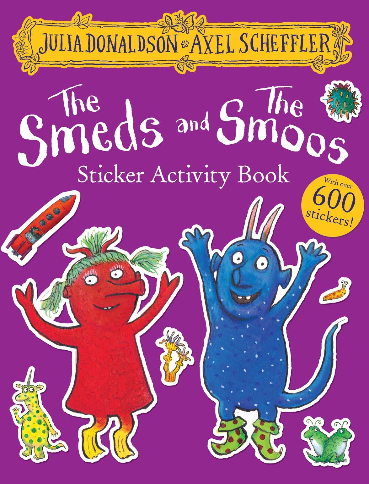 The Smeds and the Smoos Sticker Book - Activity Book for Ages 3-6 | 32 Pages | English