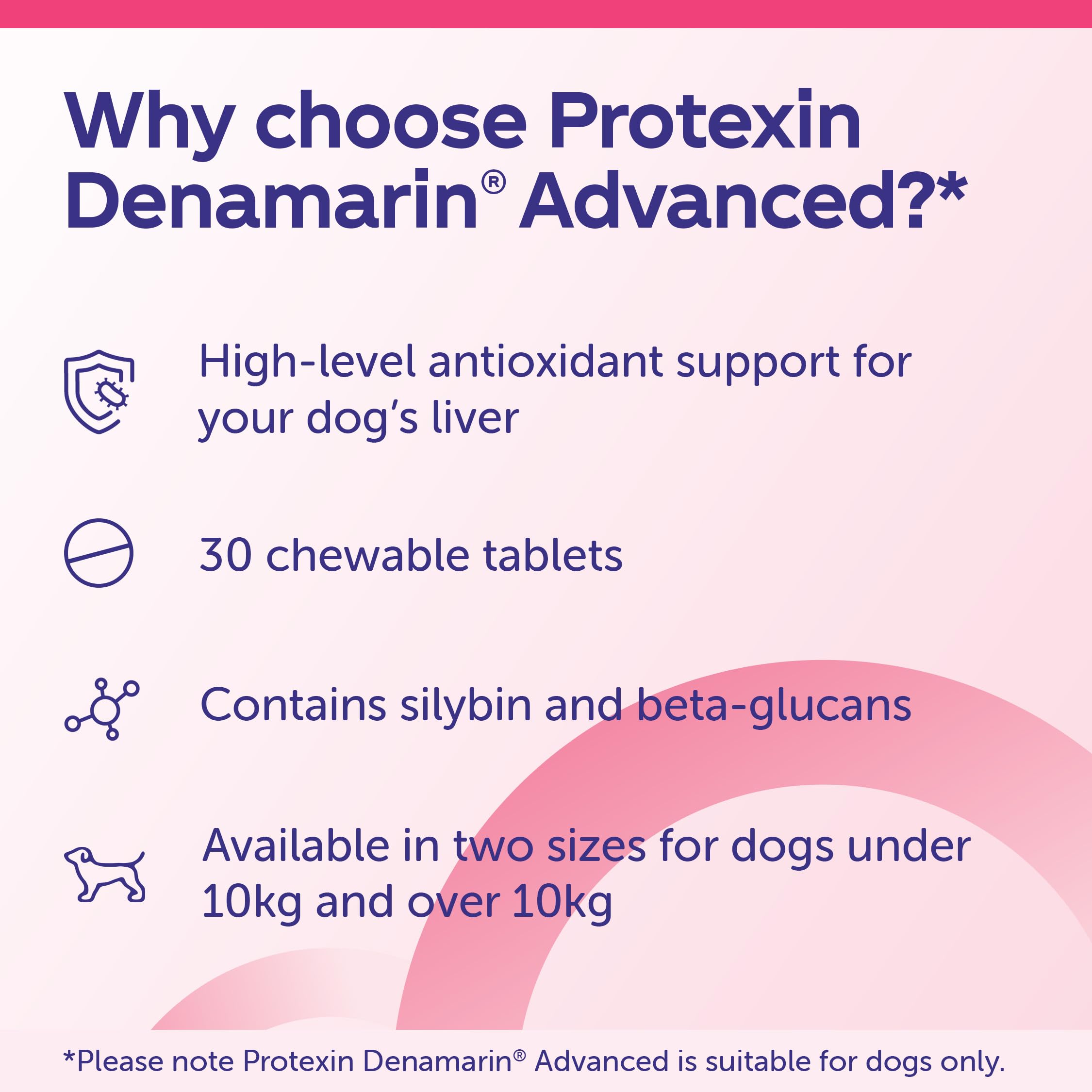 Protexin Denamarin Advanced for Dogs over 10kg - Supports Normal Liver Function with SAMe & Silybin | 30 Tablets 7