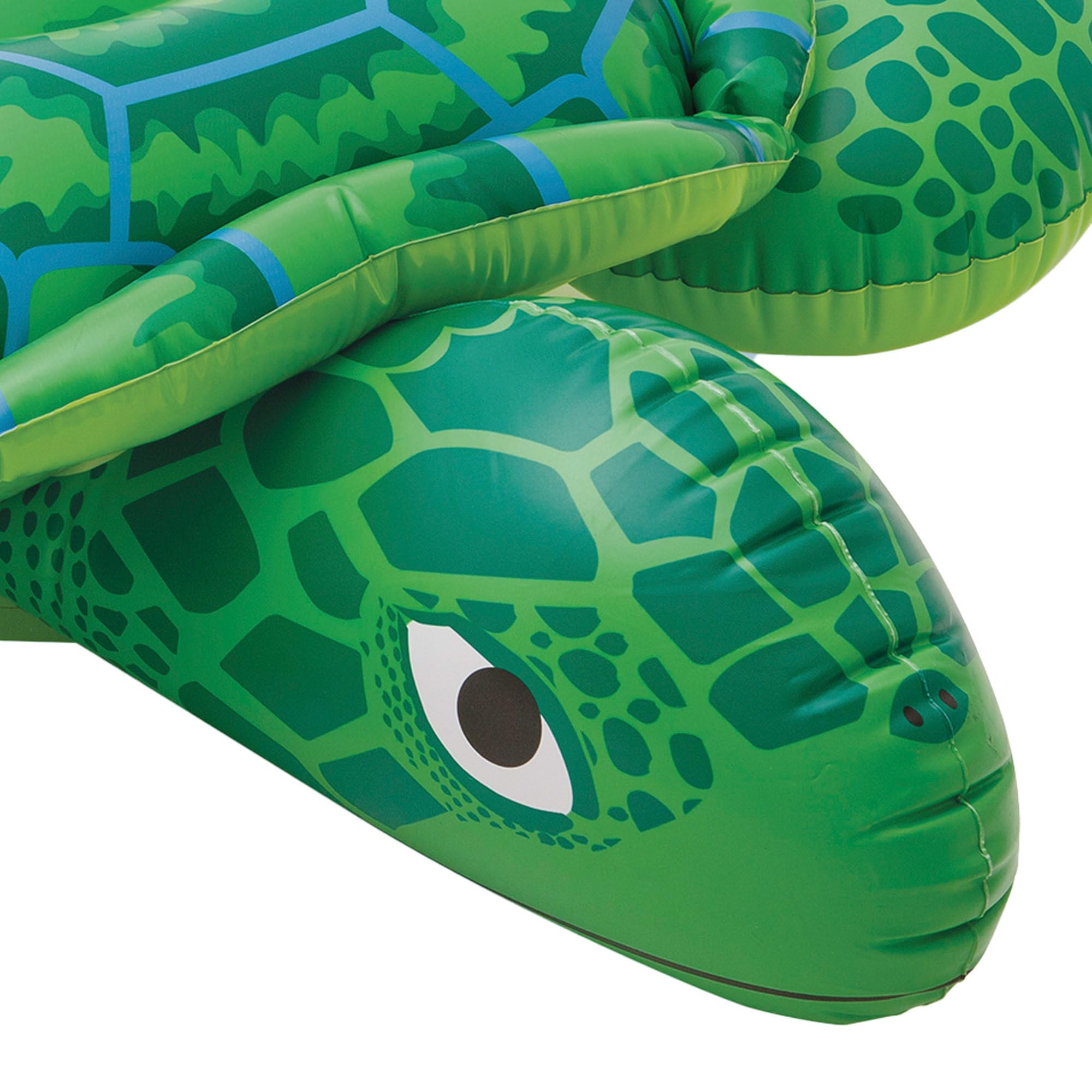 Intex Lil' Sea Turtle Ride On Pool & Beach Toy - 1.50m x 1.27m | Durable Vinyl 6