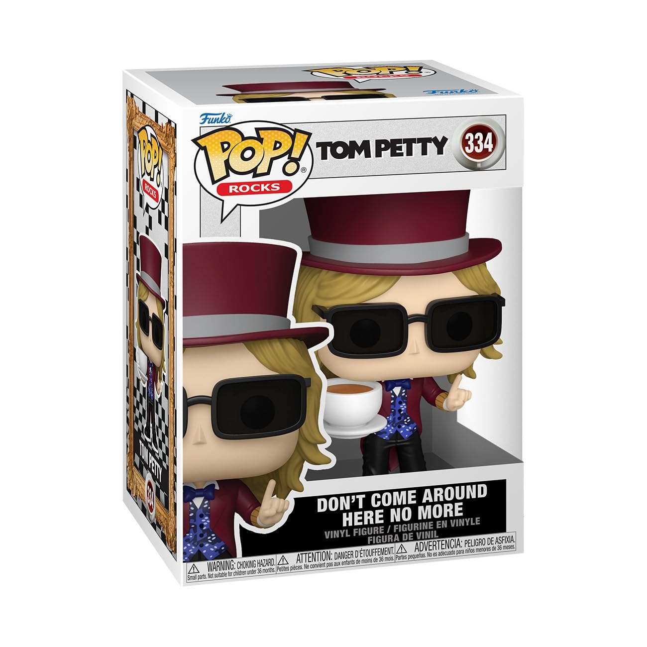 Funko Pop! Rocks: Tom Petty - Don't Come Around Here No More Vinyl Figure | 3.75 in | Model 90120