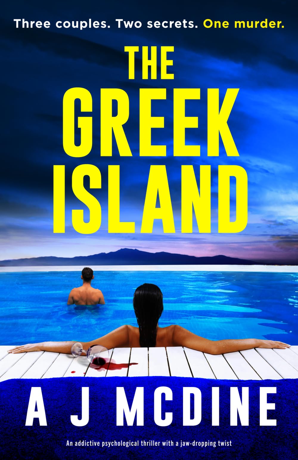 A J McDine - The Greek Island | Addictive Psychological Thriller Paperback 1