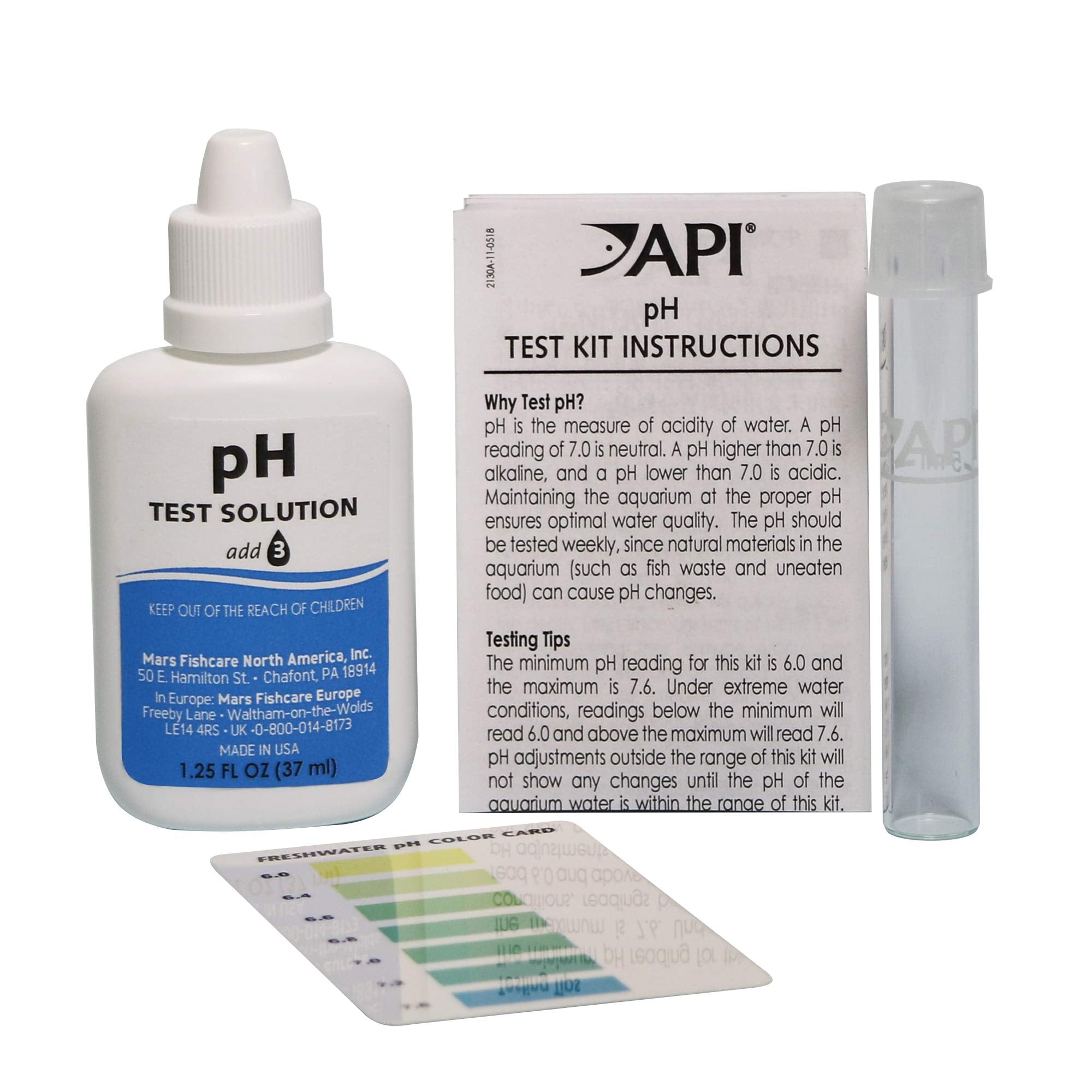 API PH Test Kit - 250 Tests for Freshwater Aquarium Water pH 6.0-7.6 Range 2