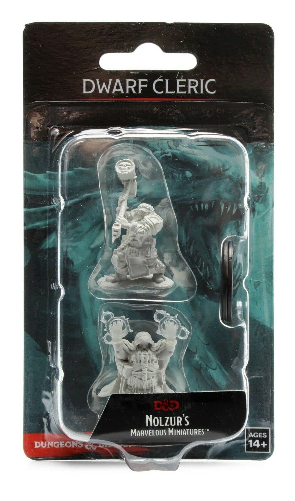 Dungeons & Dragons Nolzur's Marvelous Unpainted Miniatures - Dwarf Male Figure 1