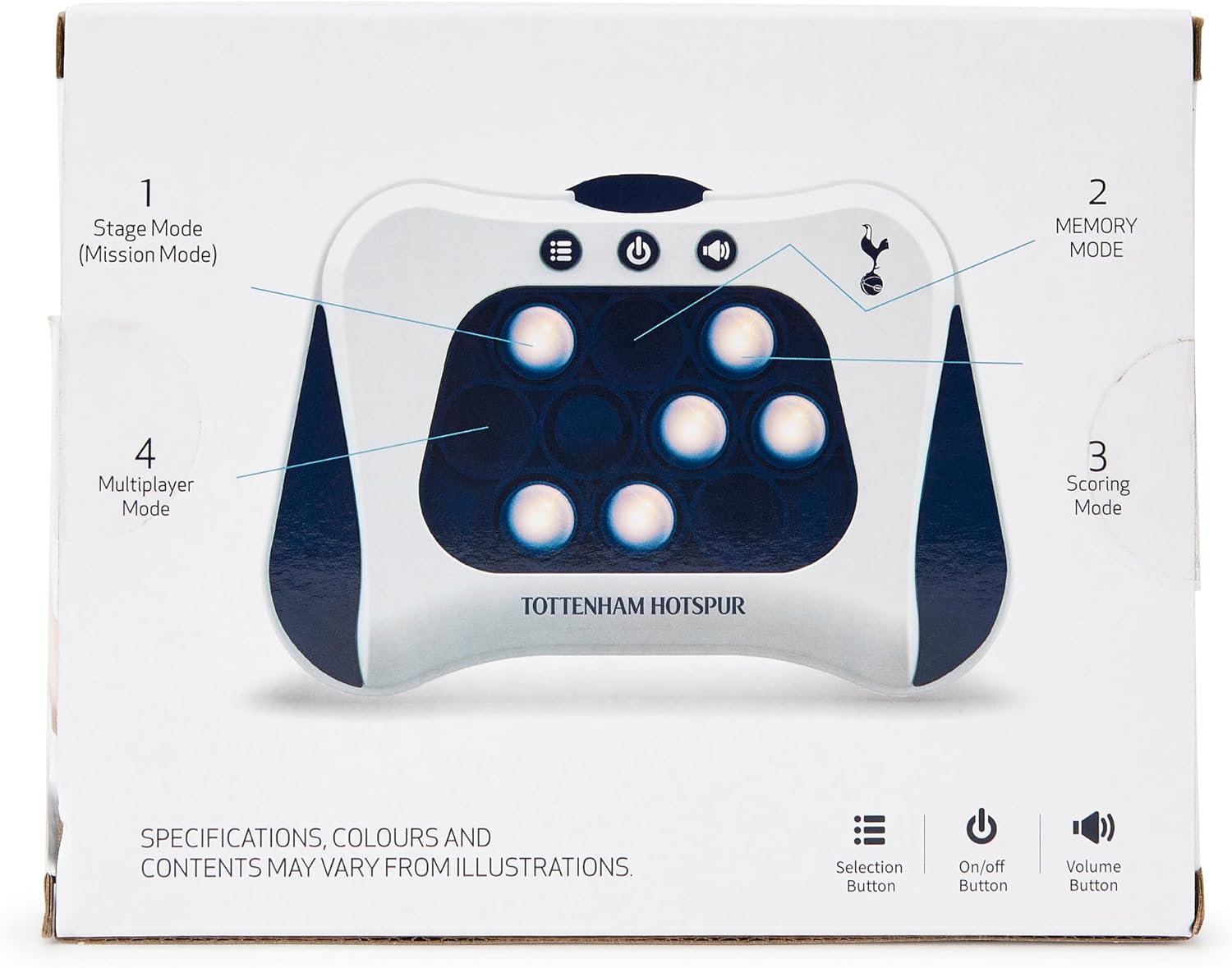 Tottenham Hotspur FC Pop It Electric - Light-Up Puzzle Fidget Game 4