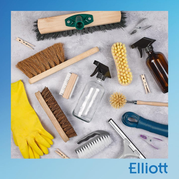 Elliott Large Garden Dustpan and Brush Set for Home and Light Commercial Use