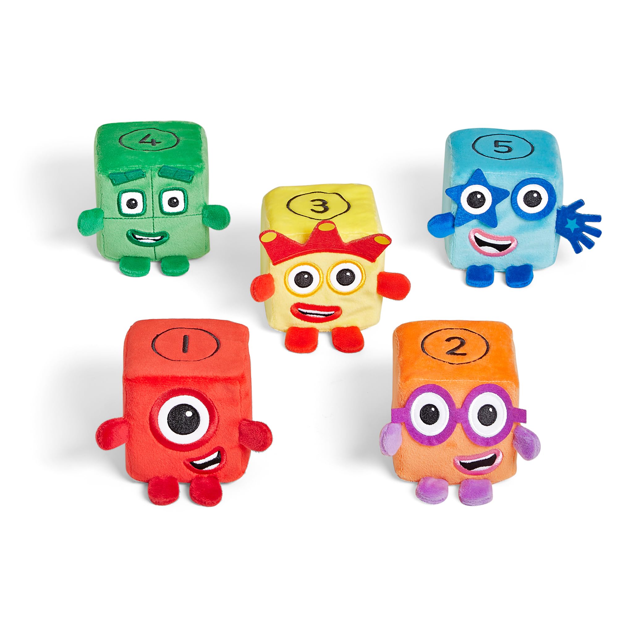 Learning Resources Numberblocks Blocklets One to Five Soft Plush Set - Ages 18 Months+
