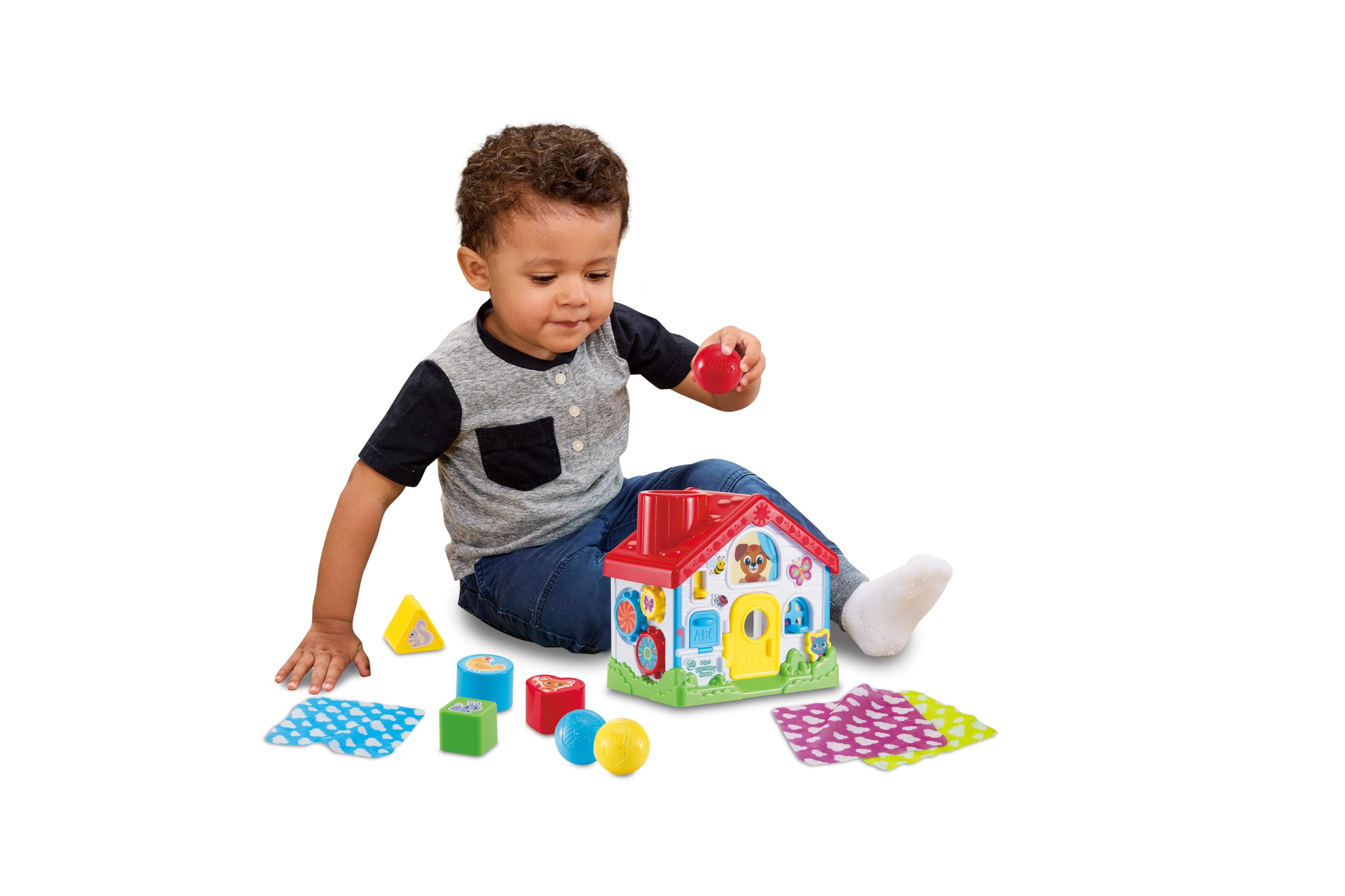 LeapFrog 4-in-1 Discovery House - Educational Early Learning Toy for Toddlers 6-24 Months 2