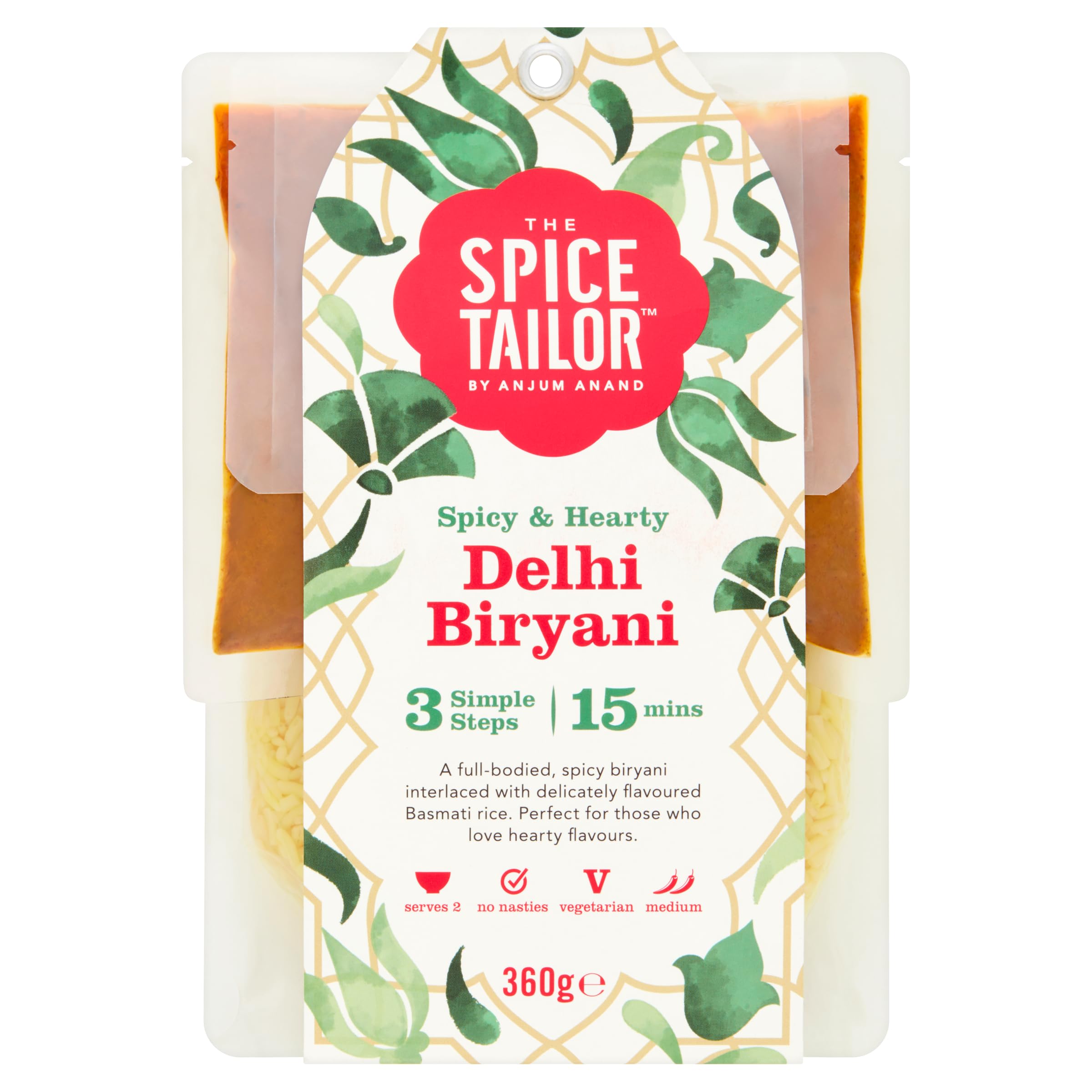 The Spice Tailor Delhi Biryani Kit - Authentic Indian Meal | 360g