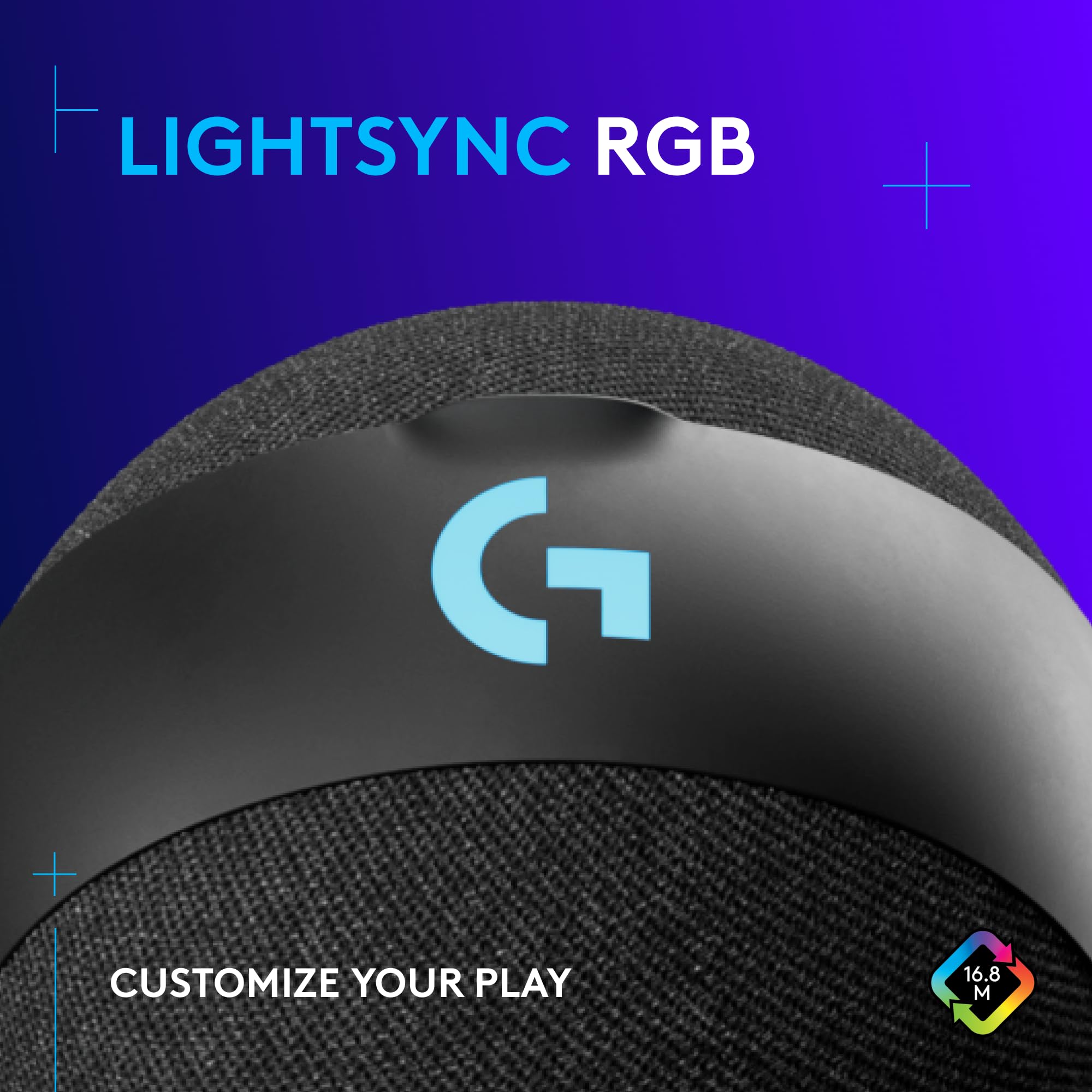 Logitech G Yeti Orb Condenser RGB Gaming Microphone with LIGHTSYNC USB Mic