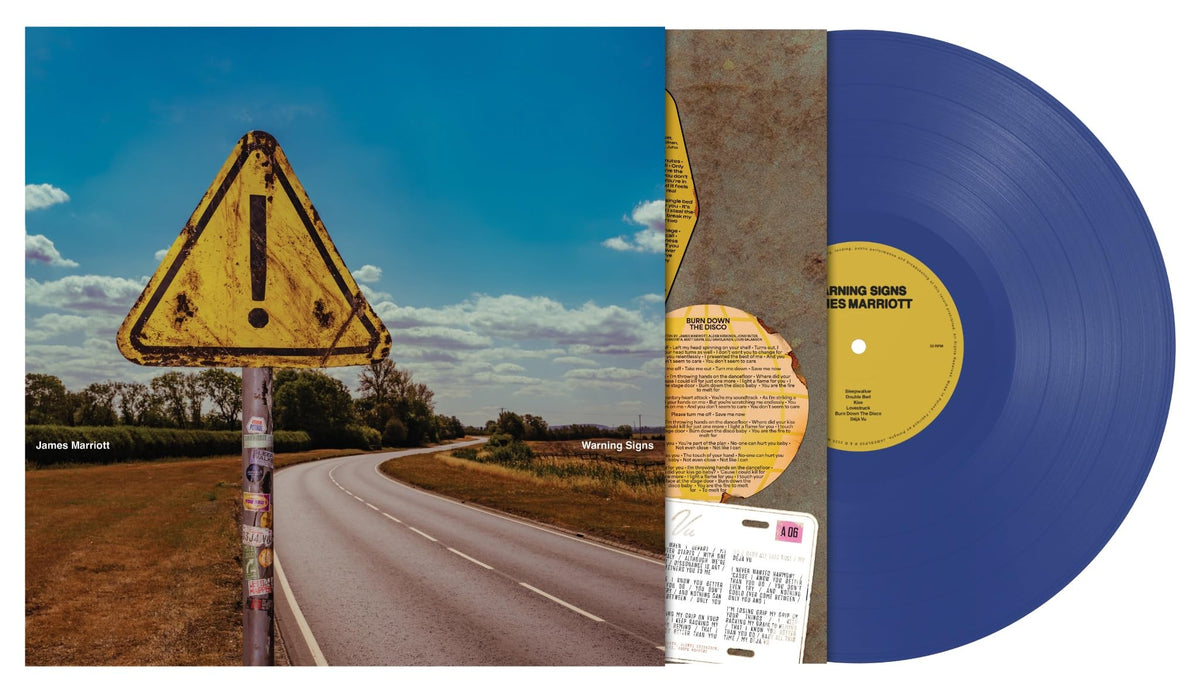 James Marriott - Warning Signs [Amazon Exclusive Blue Vinyl]