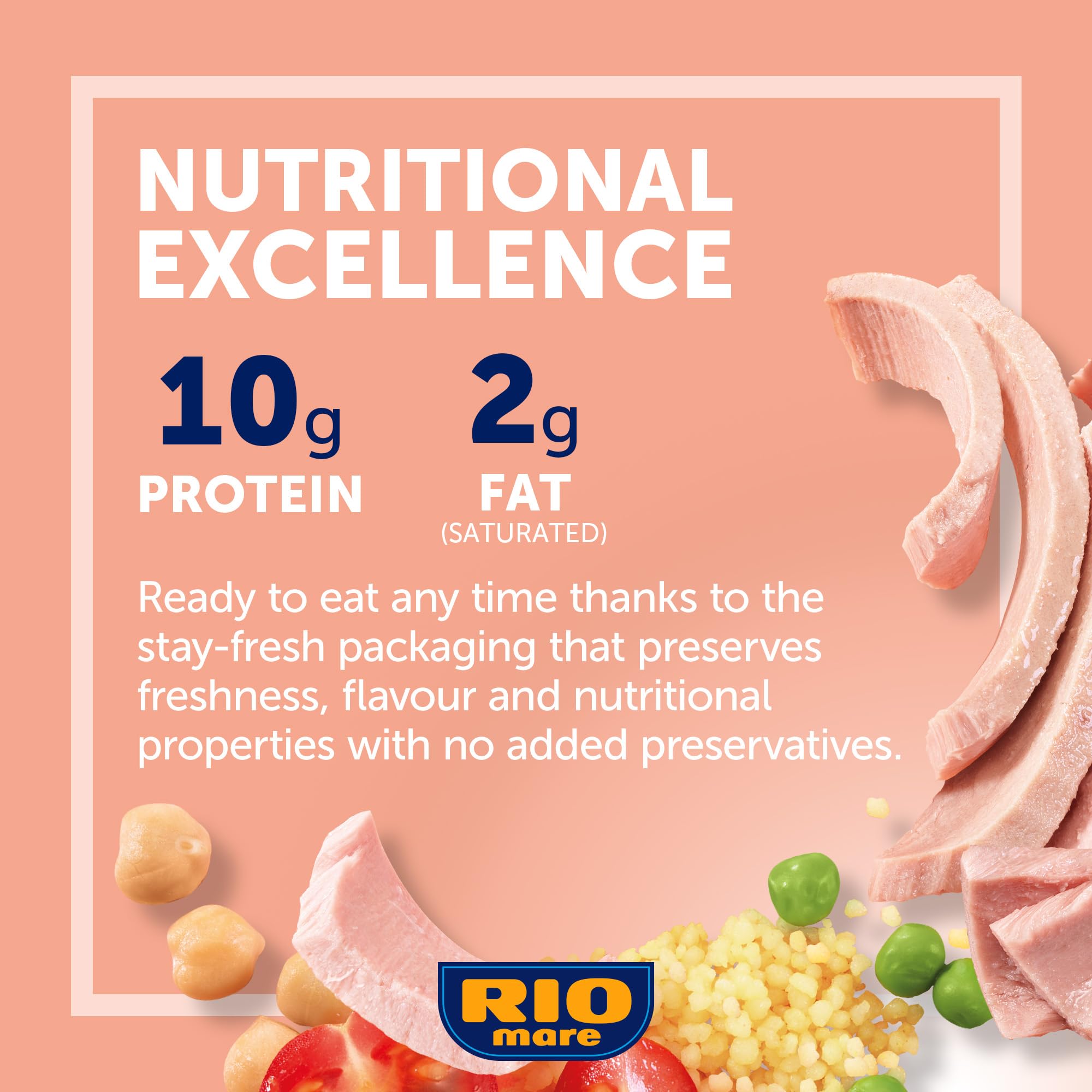 Rio Mare Insalatissime Cous Cous and Tuna - Ready to Eat Meal | 160g 4