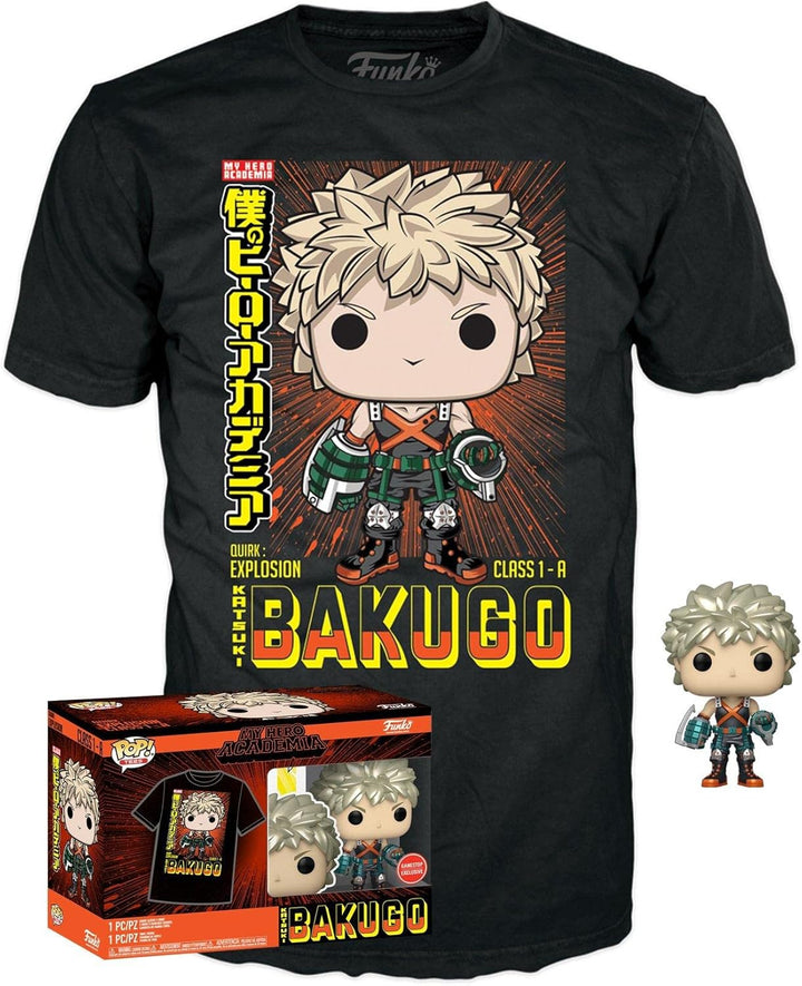 Bakugo (My Hero Academia) T-Shirt + - Multicolor (Large)