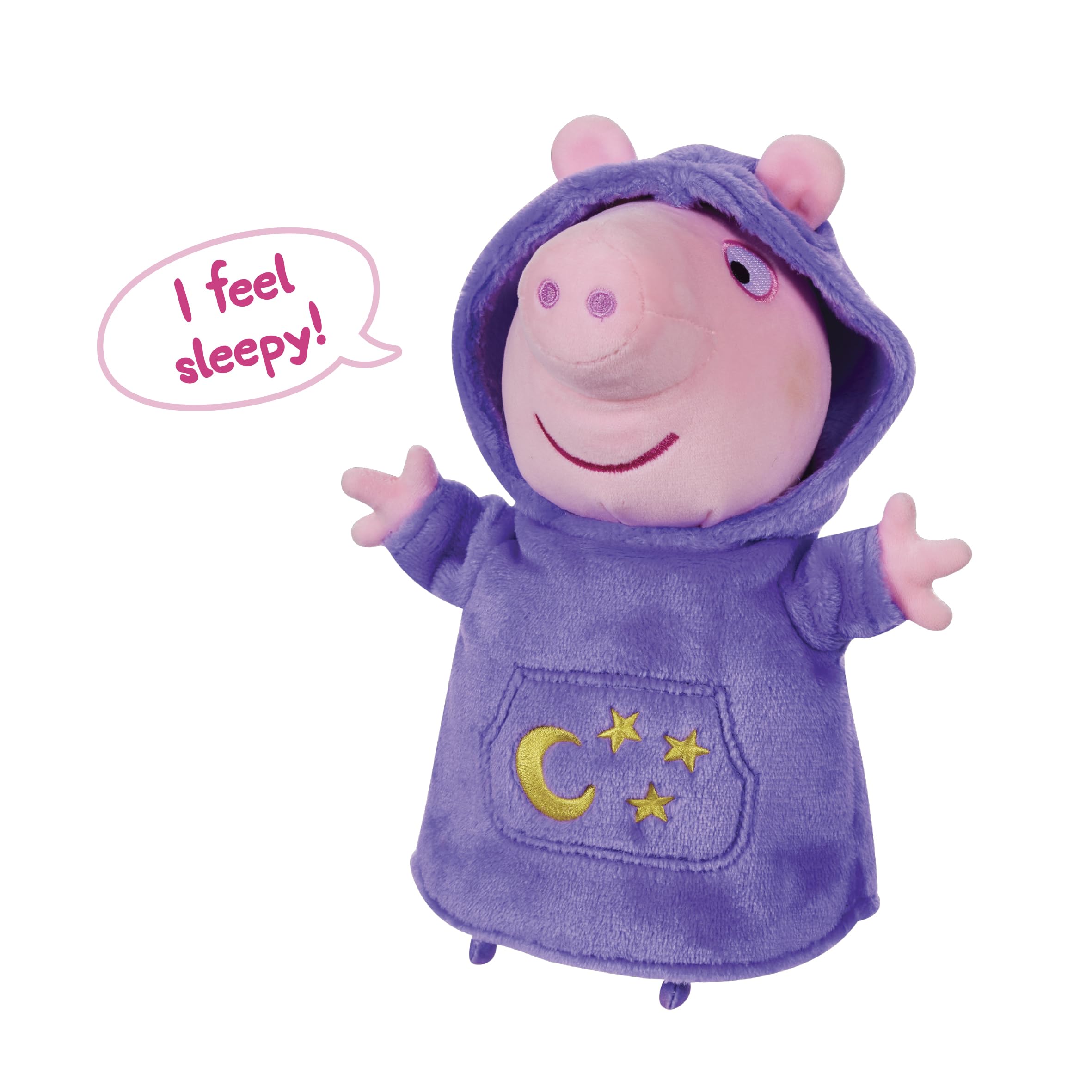 Sleepy Time Peppa - Talking Plush Toy with Sound Effects for Toddlers 2