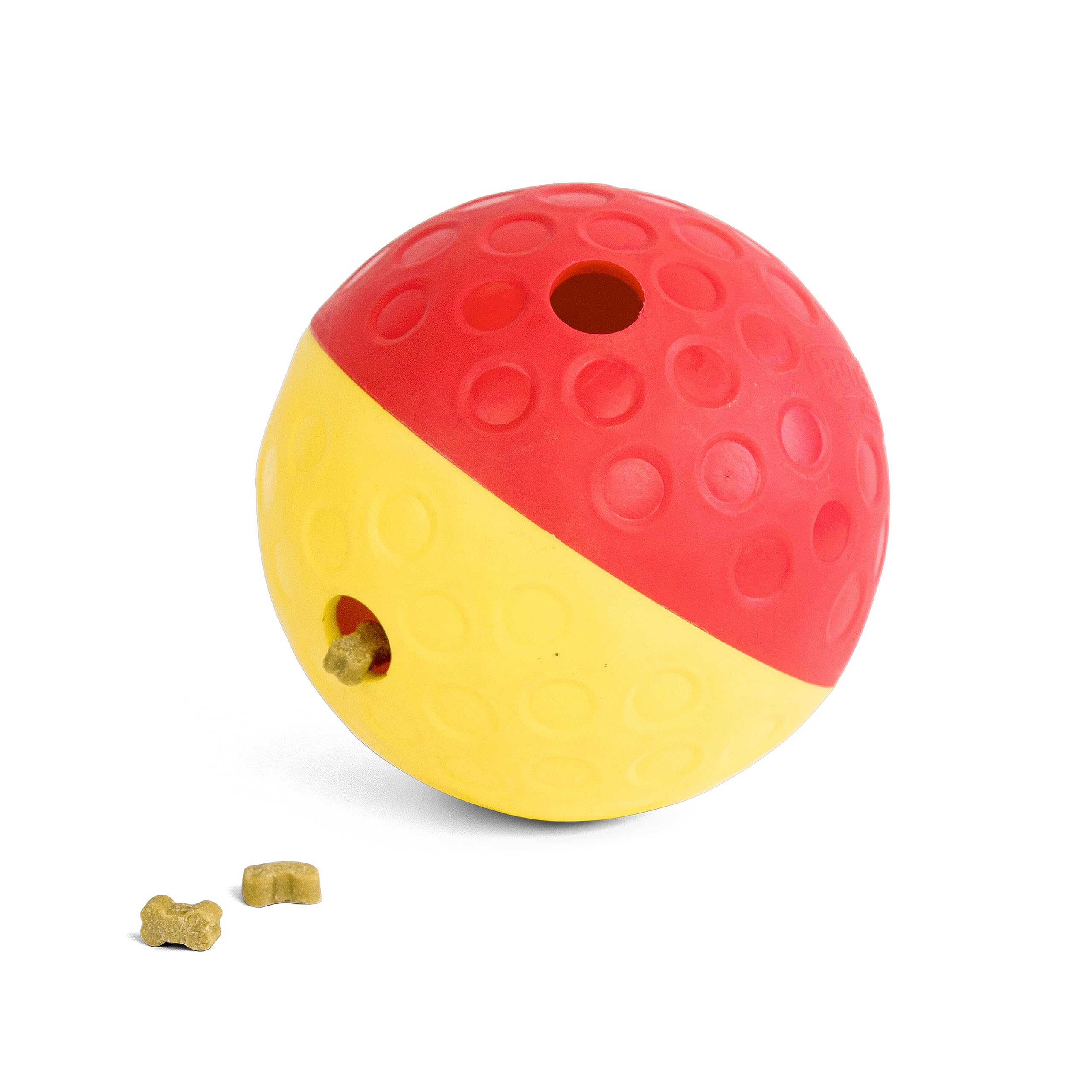 Outward Hound Nina Ottosson Treat Tumble Interactive Dog Toy - Level 1 Beginner Puzzle | Red | Plastic 1