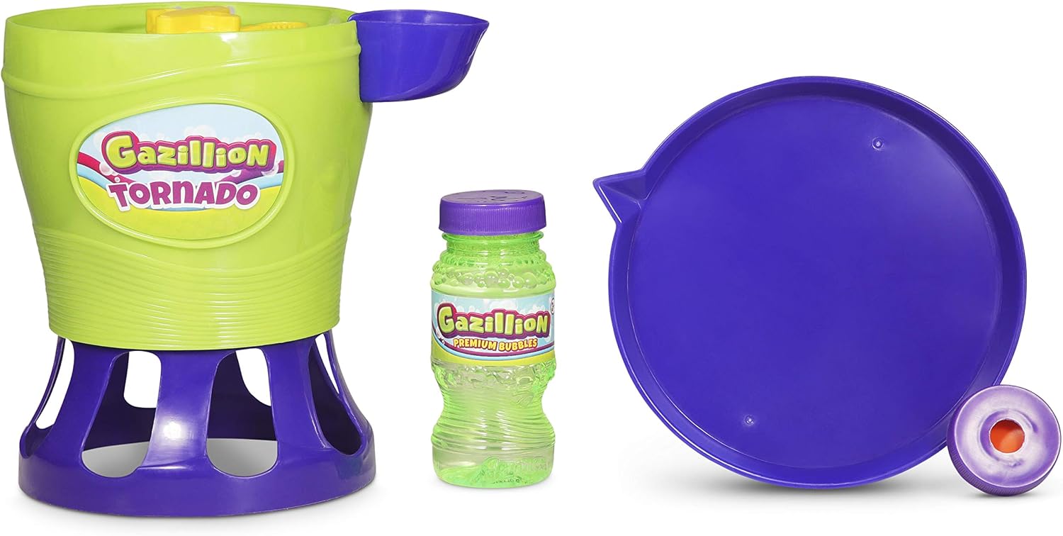 Gazillion Bubbles Gazillion Tornado Bubble Toy 36365, Green, Blue, Yellow, Multi 2