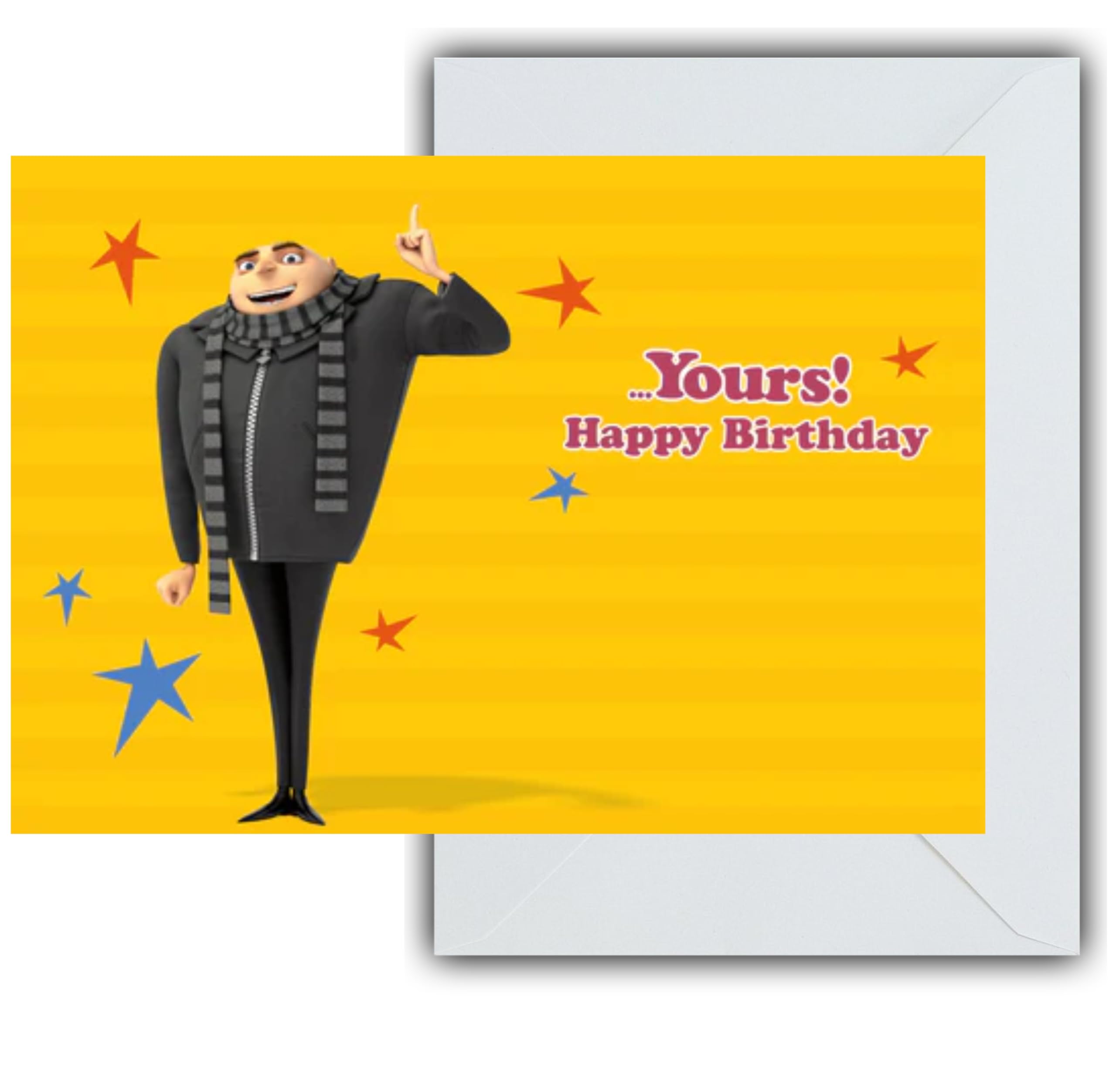 Danilo Promotions LTD Despicable Me Birthday Card - 5x7 Inches | Official Licensed Product