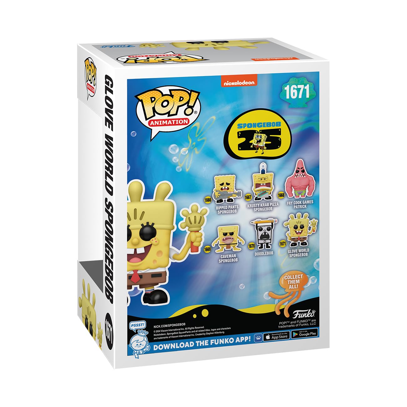 Funko Pop! TV: SpongeBob SquarePants - Glove World Exclusive Vinyl Figure (75734) 11