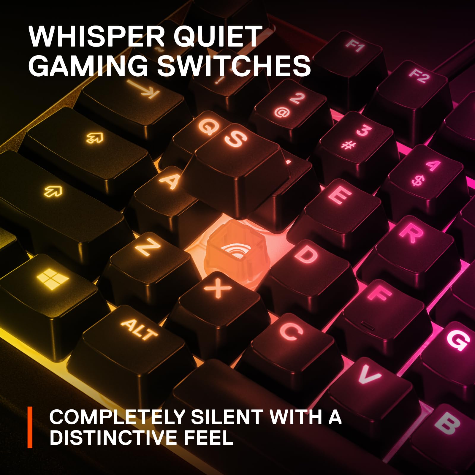 SteelSeries Apex 3 TKL RGB Gaming Keyboard - Tenkeyless Compact Design - IP32 Water & Dust Resistant - English QWERTY - Black 5