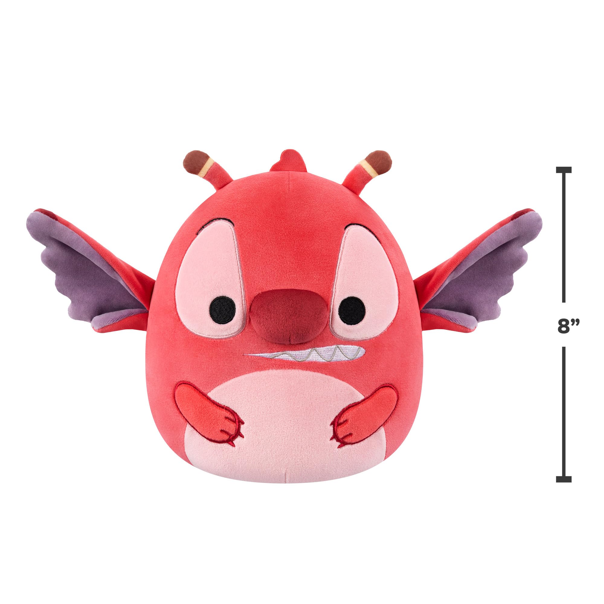 Squishmallows 8-Inch Disney Leroy Plush Toy | Ultrasoft Polyester | Unisex Children 8