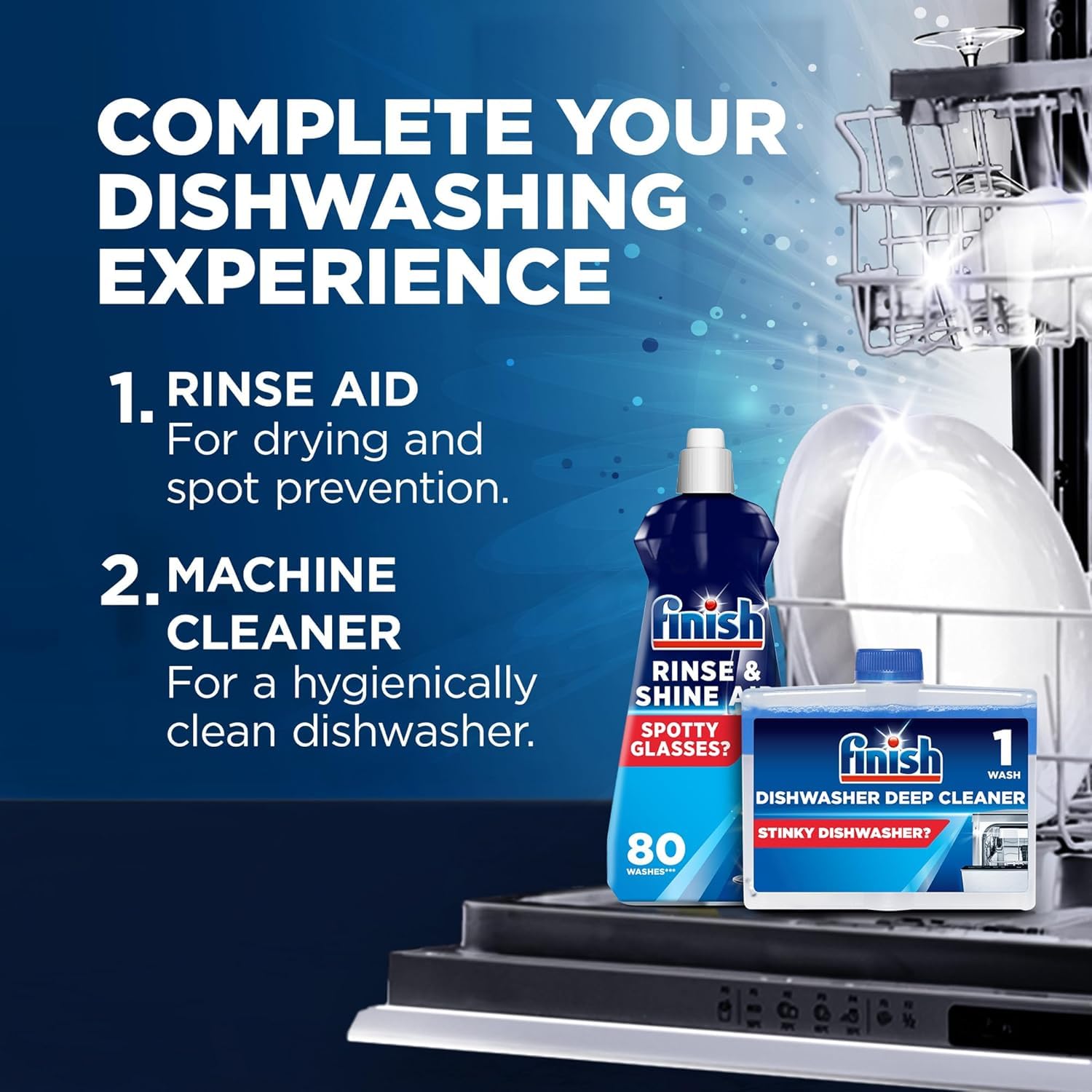 Finish - Dishwasher Cleaner Twin Pack (2 x 250 ml) 15