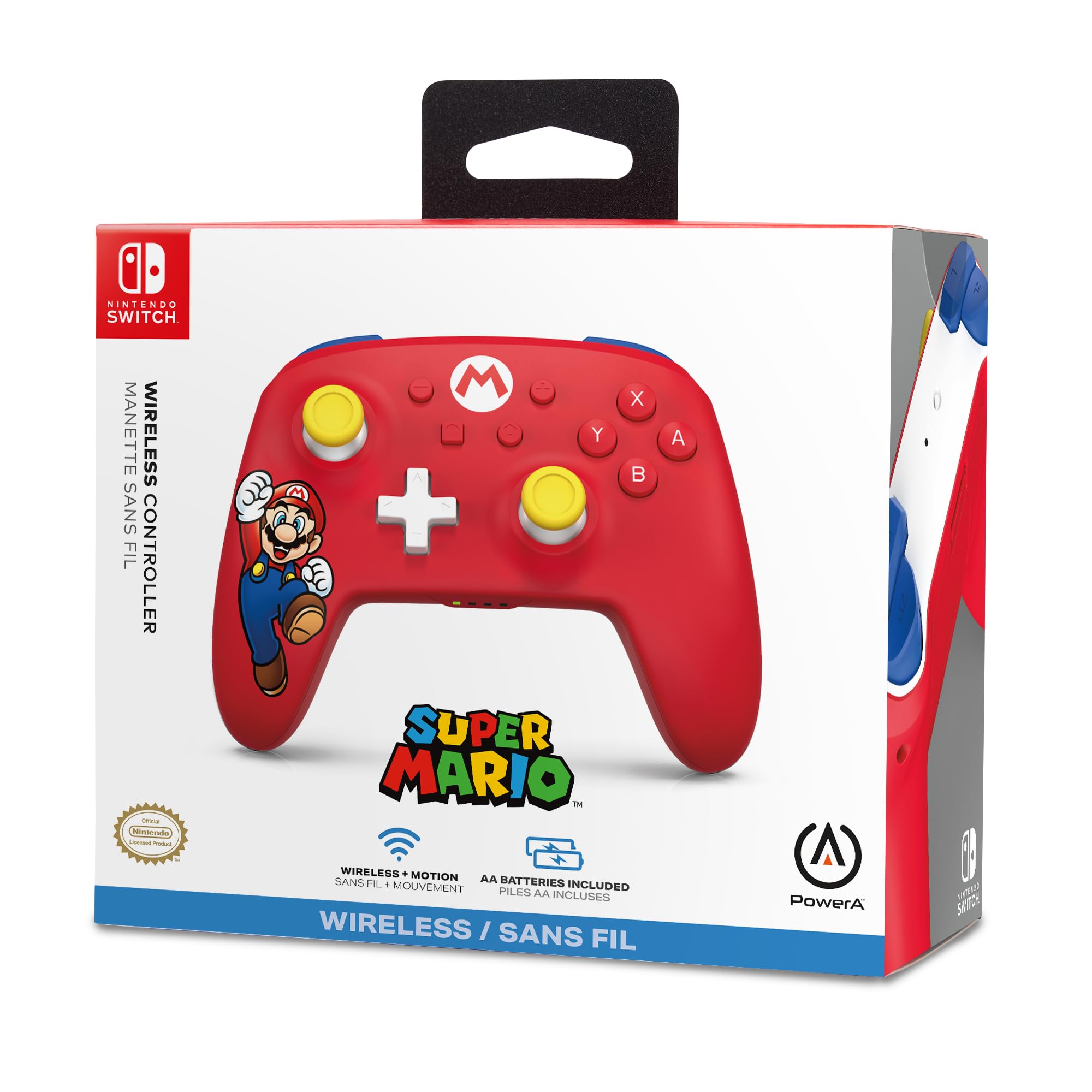PowerA Wireless Controller for Nintendo Switch - Mario Joy Edition 8