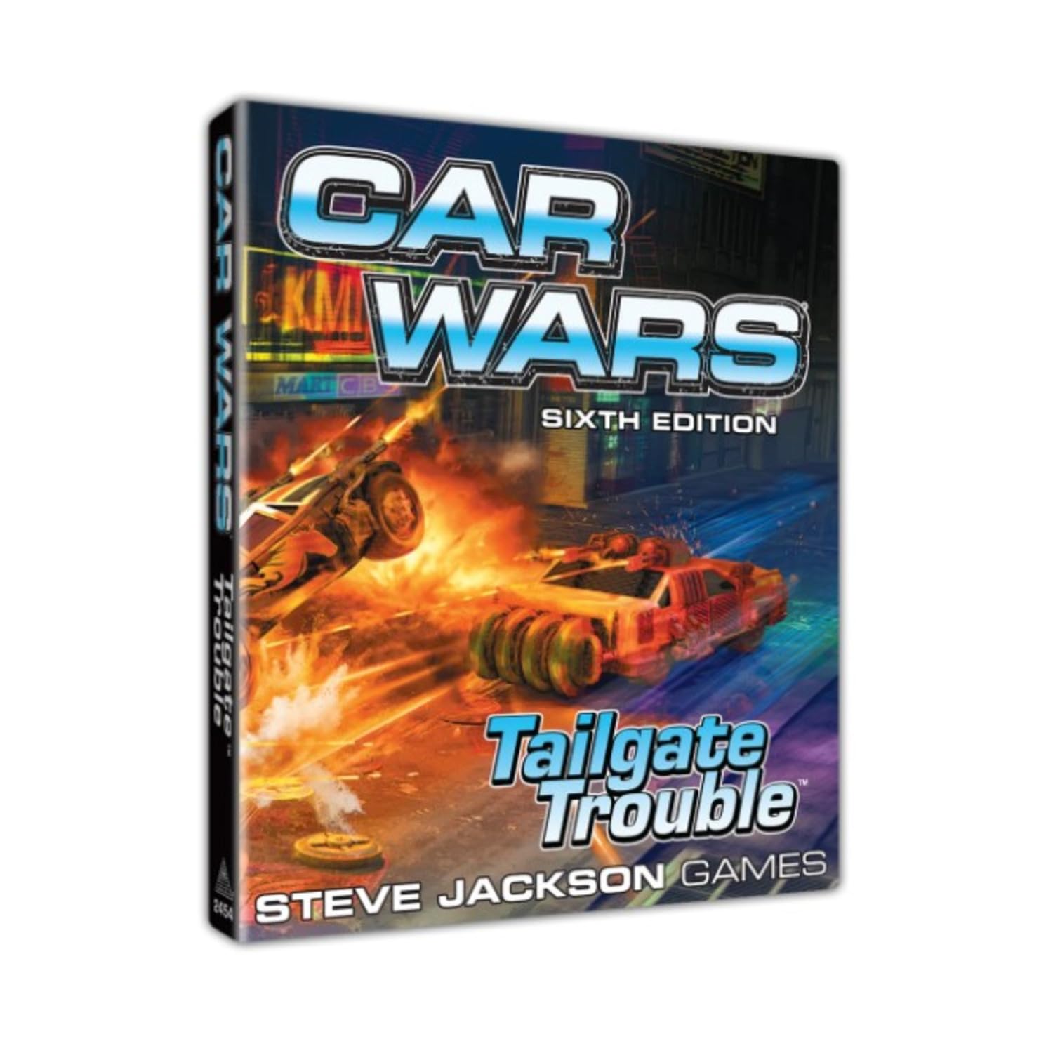 Steve Jackson Games Car Wars Tailgate Trouble Expansion | 32 Cards & Tokens | Single-Player Focus 1