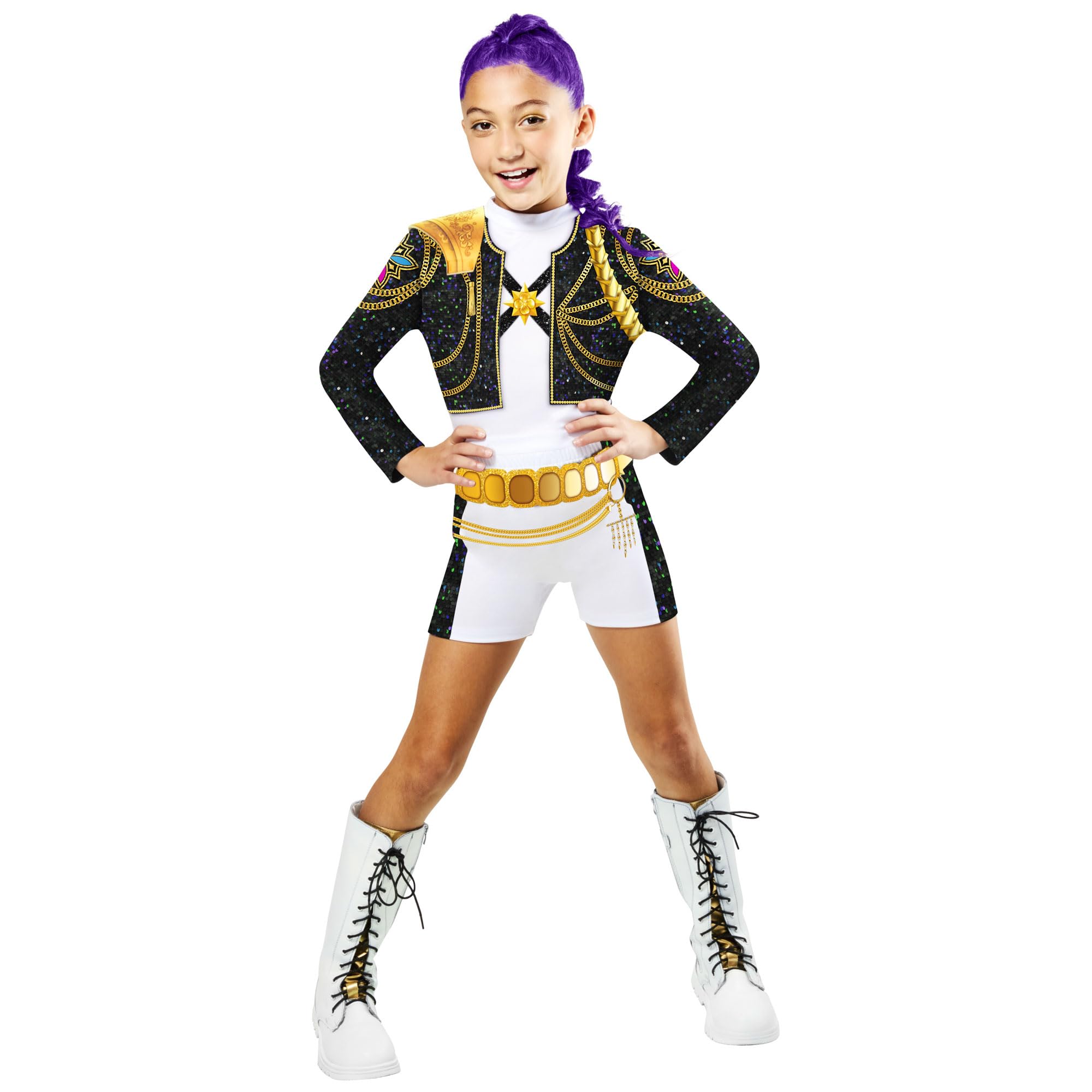 Rubies K-Pop Demon Hunters Rumi Golden Classic Child Costume - Girls, 9-10 Years
