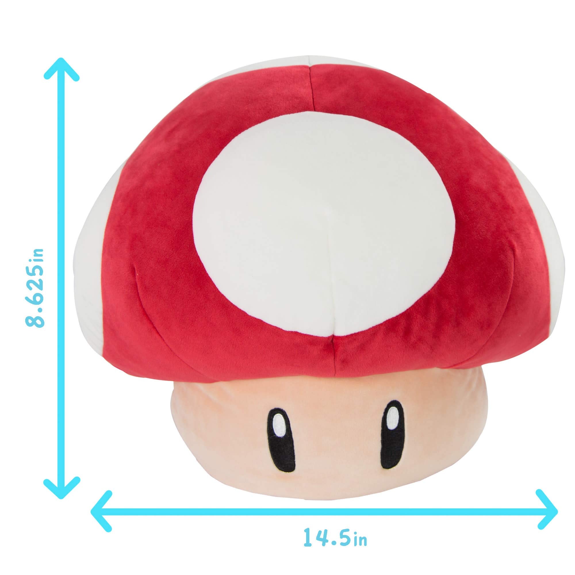 Mario Kart - Club Mocchi Mocchi Plush Mushroom 40 cm - Official Nintendo Licensed 4