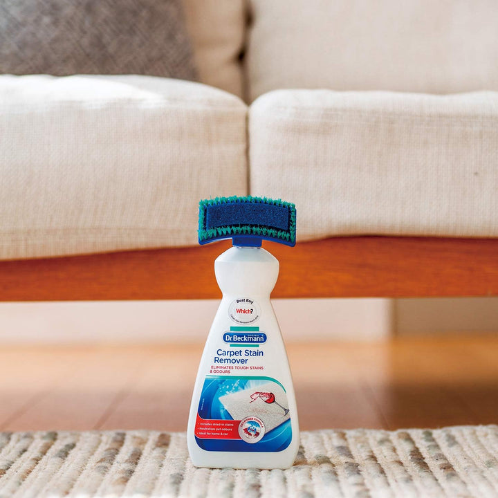 Dr. Beckmann Carpet Stain Remover with Applicator Brush - Removes New & Dried-in Stains