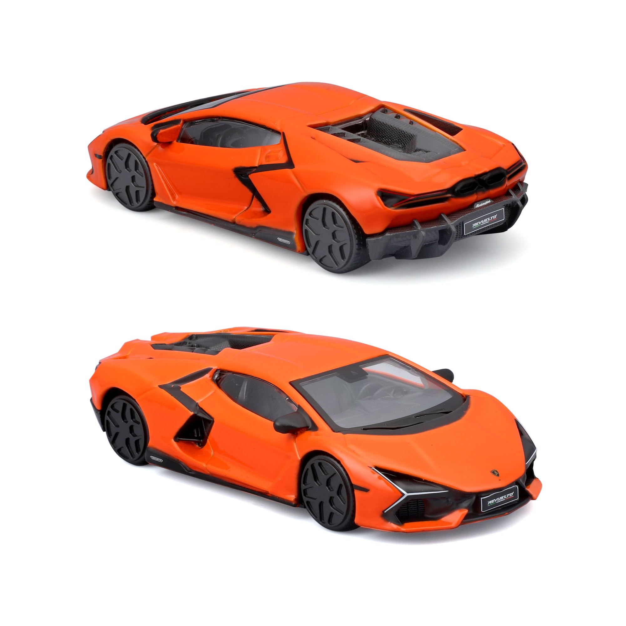 Bburago Lamborghini Revuelto 1:43 Scale Die-Cast Metal Car - Orange, Ages 3+ 4