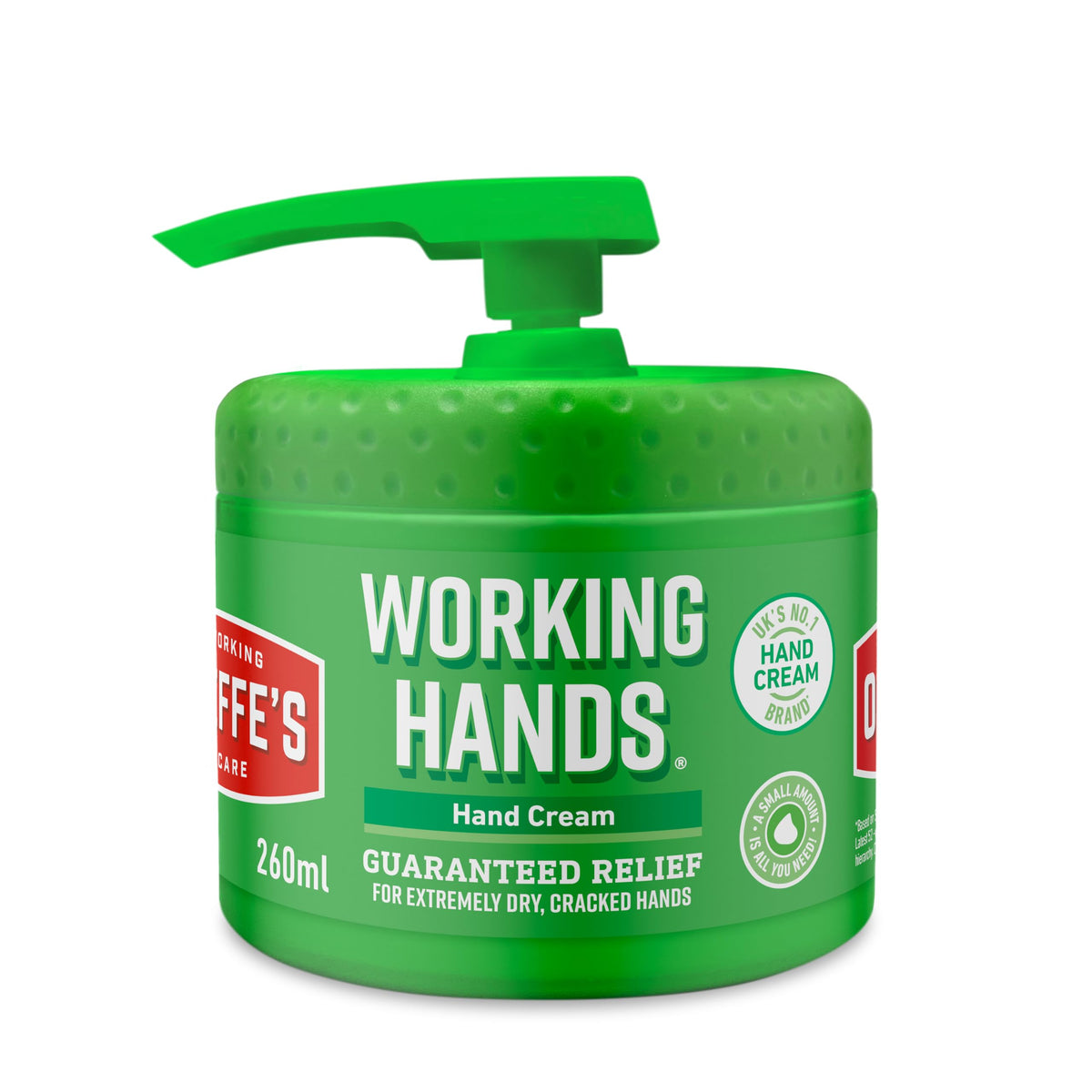 O'Keeffe's Working Hands Hand Cream - Hydrates & Repairs Dry Skin | 260 ml Pump Bottle