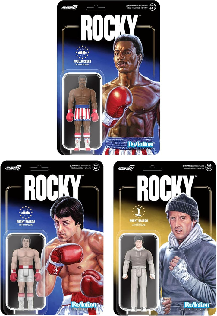 SUPER7 Rocky ReAction Wave 2 - Apollo Creed Action Figure (RE-ROCKW02-ACB-01)