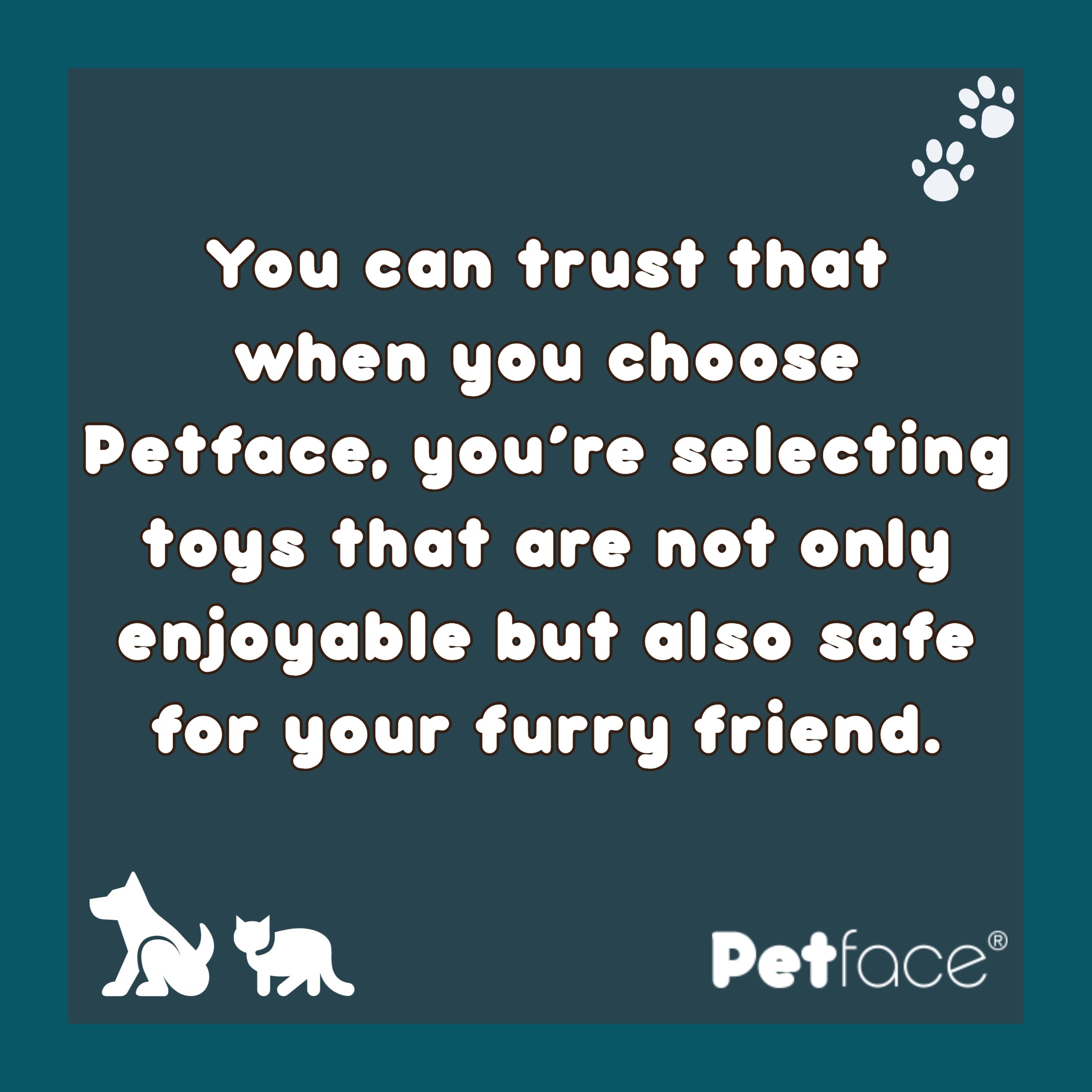 Petface Little Petface Funky Freddi Plush Puppy Dog Toy | Soft Cotton Blend | Lightweight 6