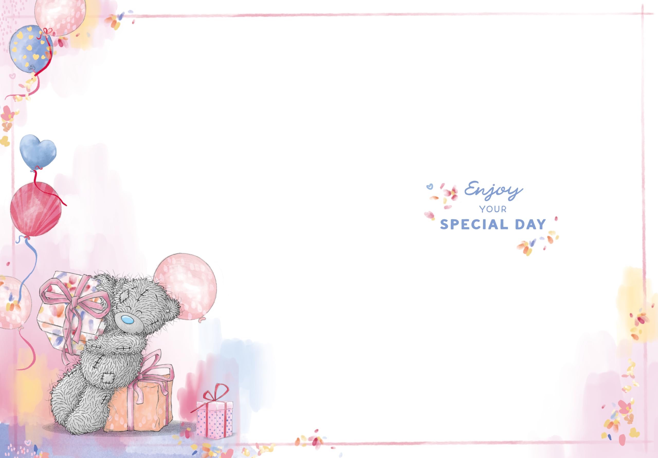 Me To You Bear Tatty Teddy 'To An Amazing Auntie' Luxury Gold Foil Birthday Card | 6 x 9 Inches 2