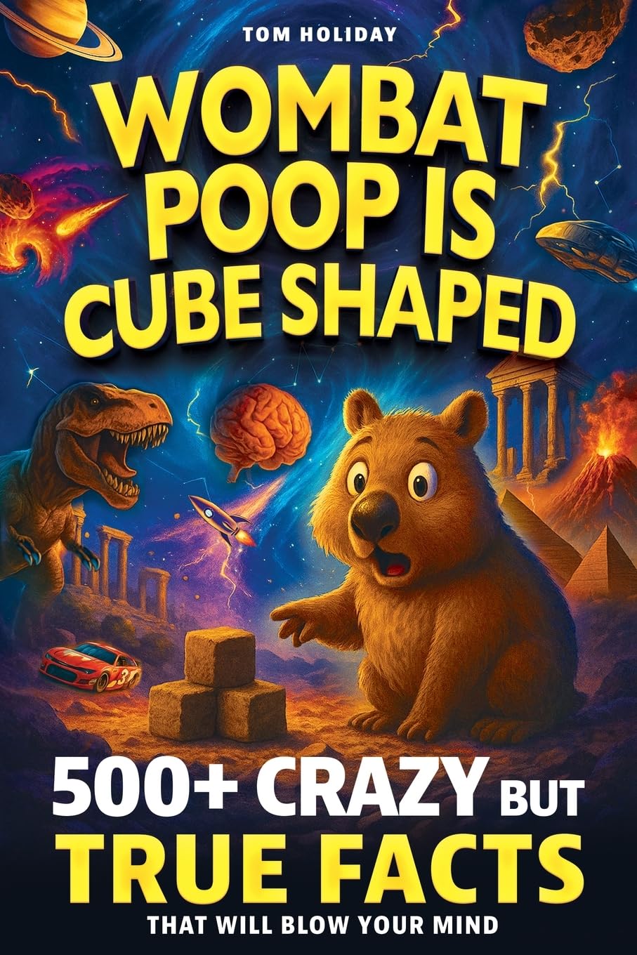 Wombat Poop Is Cube Shaped: 500+ Crazy but True Facts Paperback | Ages 8-12 1