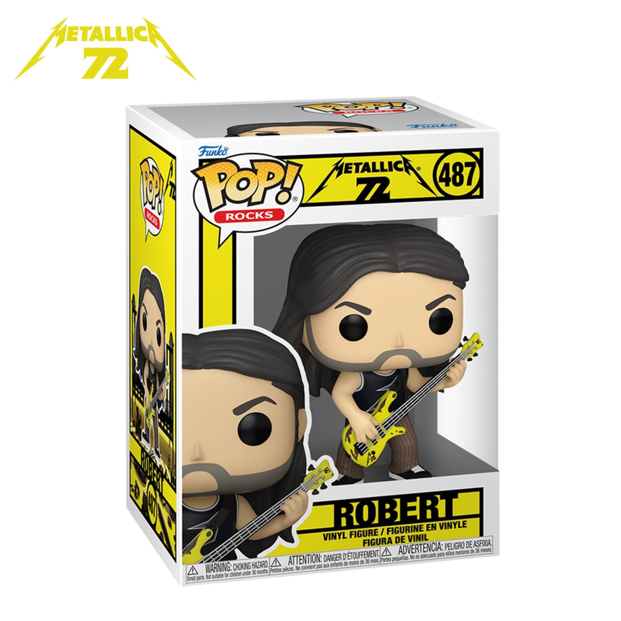 Funko Pop! Rocks: Robert Trujillo (Metallica) Collectible Vinyl Figure | Approx 3.75 Inches Tall 2