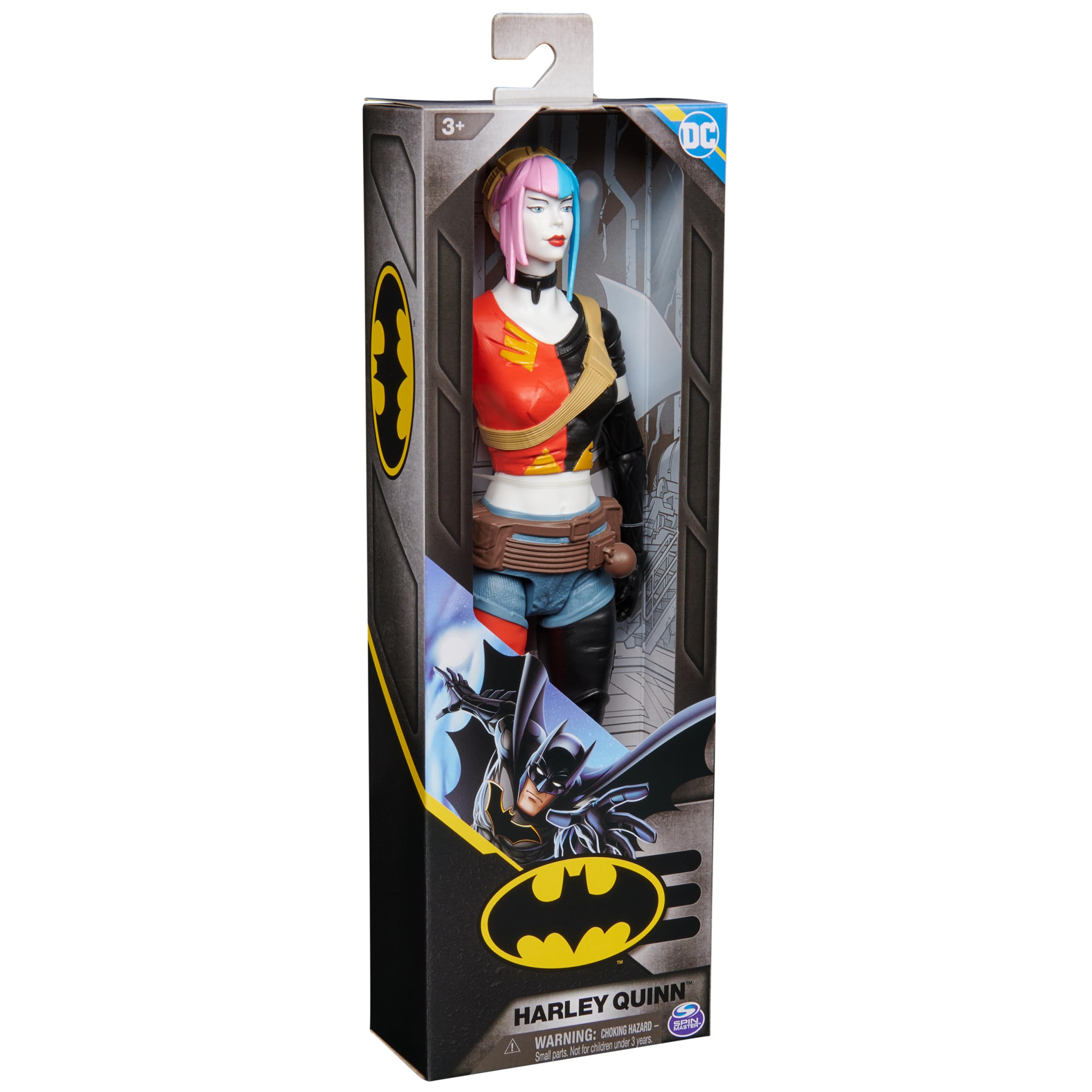 DC Comics Harley Quinn Action Figure - 30cm, 11 Points of Articulation | Ages 3+ 7