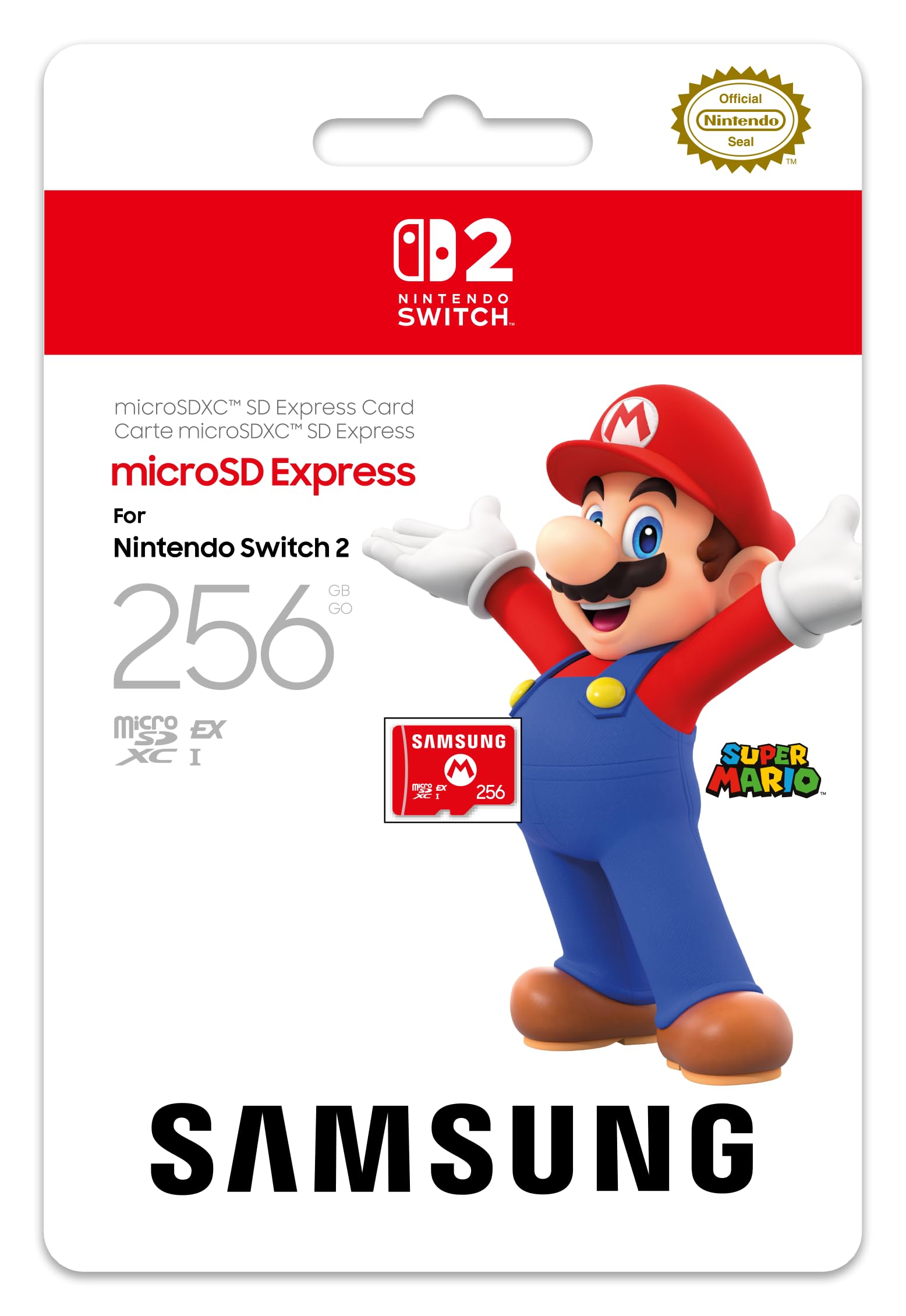 Nintendo Samsung microSD Express Card for Nintendo Switch 2 1