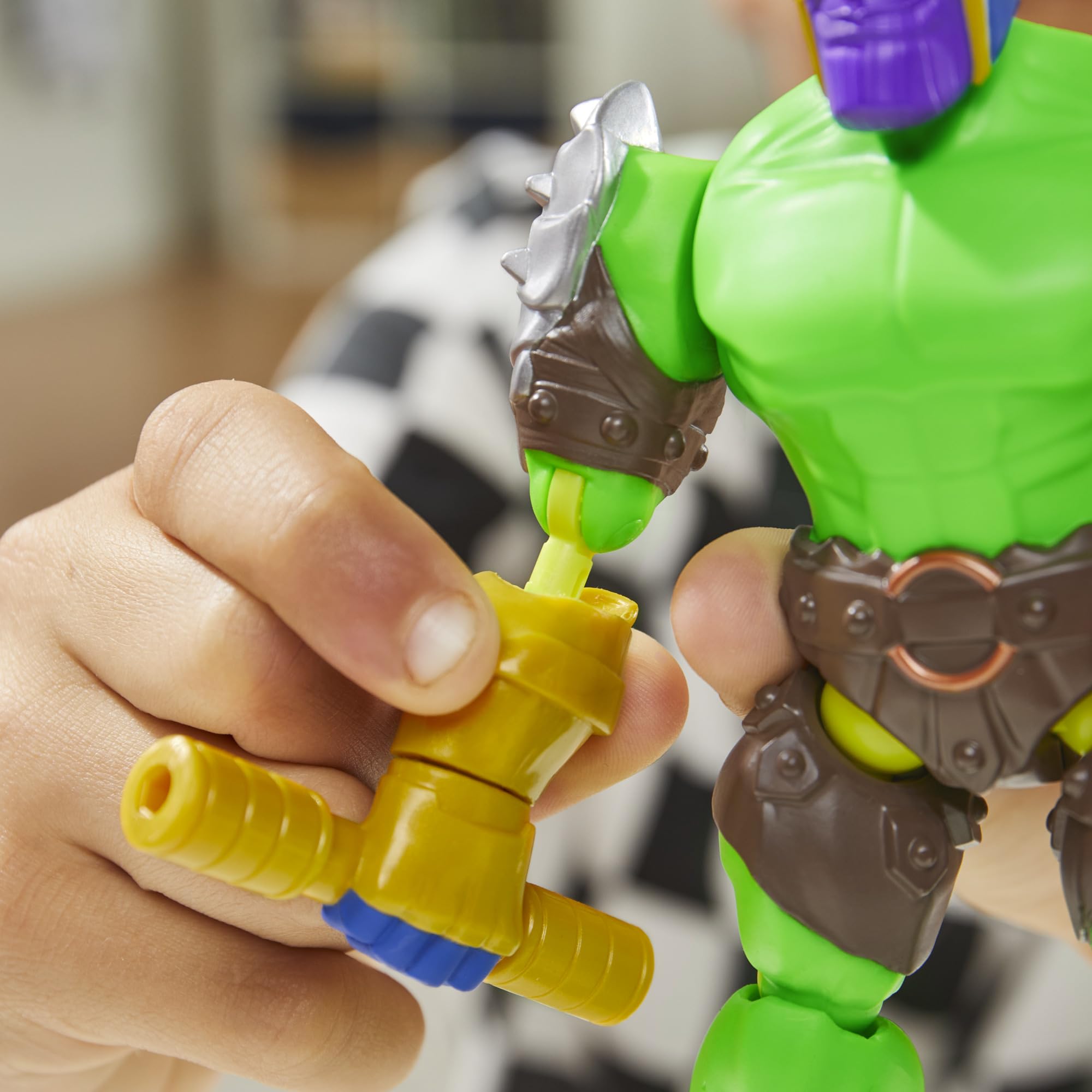 Marvel Press MixMashers Hulk Custom Deluxe Action Figure with Thanos Parts | 5-inch Scale | Ages 4+ 8