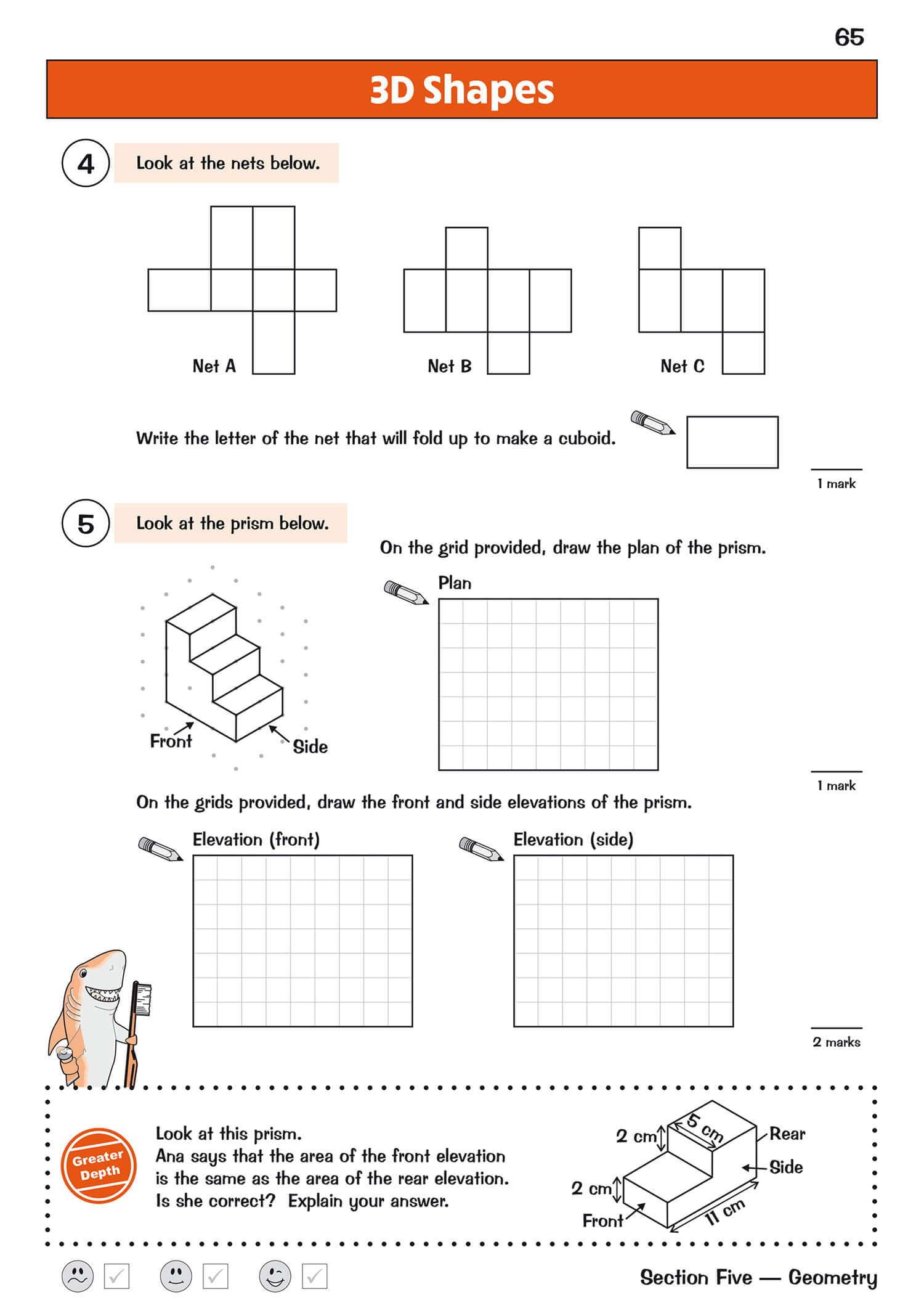 CGP KS2 Maths Targeted Question Book - Year 5: Practice Questions for Latest Curriculum 5