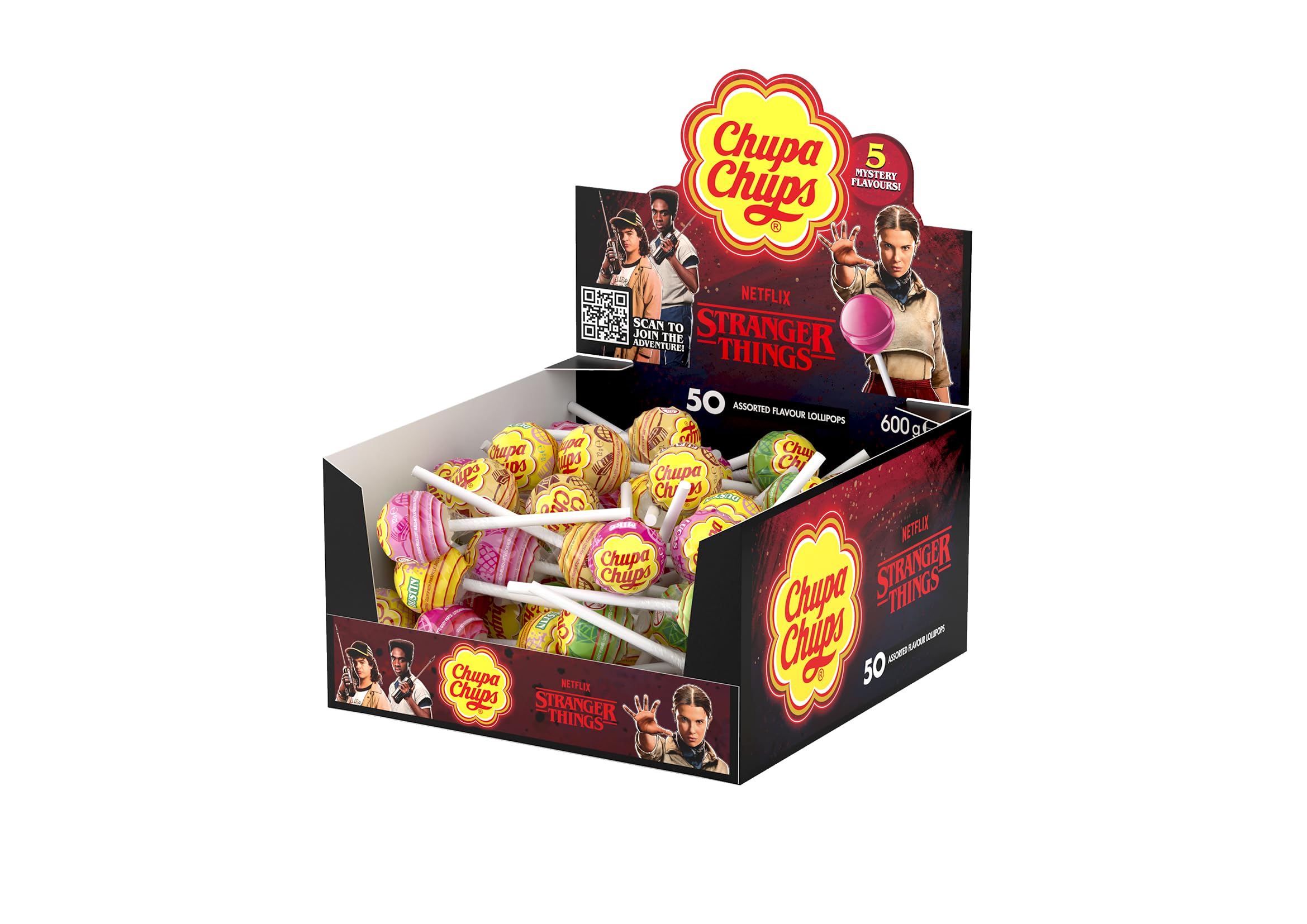 Chupa Chups Stranger Things - Right Side Up Limited Edition Lollipop