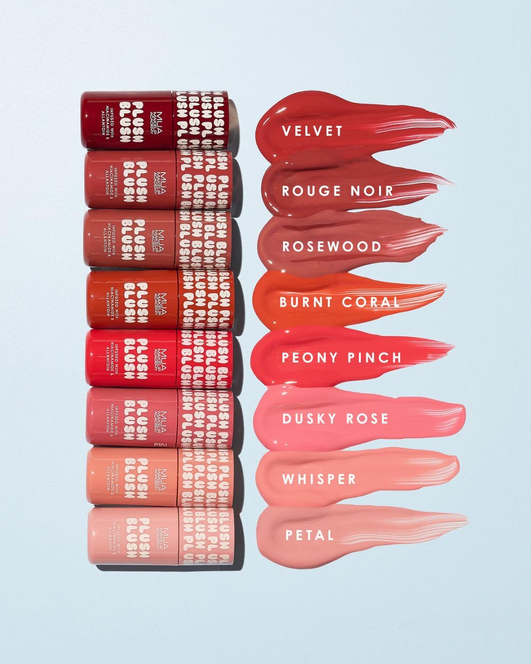 MUA Makeup Academy Plush Blush - Velvet Liquid Blusher for Cheeks | Vegan & Cruelty Free | 4.2 ml 5