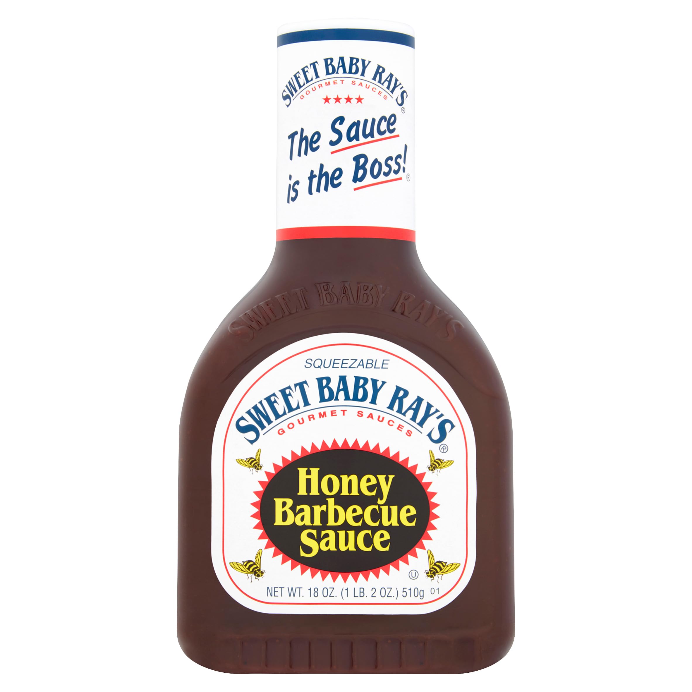 Sweet Baby Ray's Honey BBQ Sauce - Sweet & Smoky Flavor | Gluten Free | 18oz Bottle 1