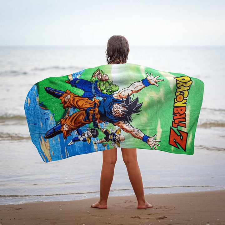 Dragon Ball Z Characters Beach Towel - Multicolor (70 x 140 cm)