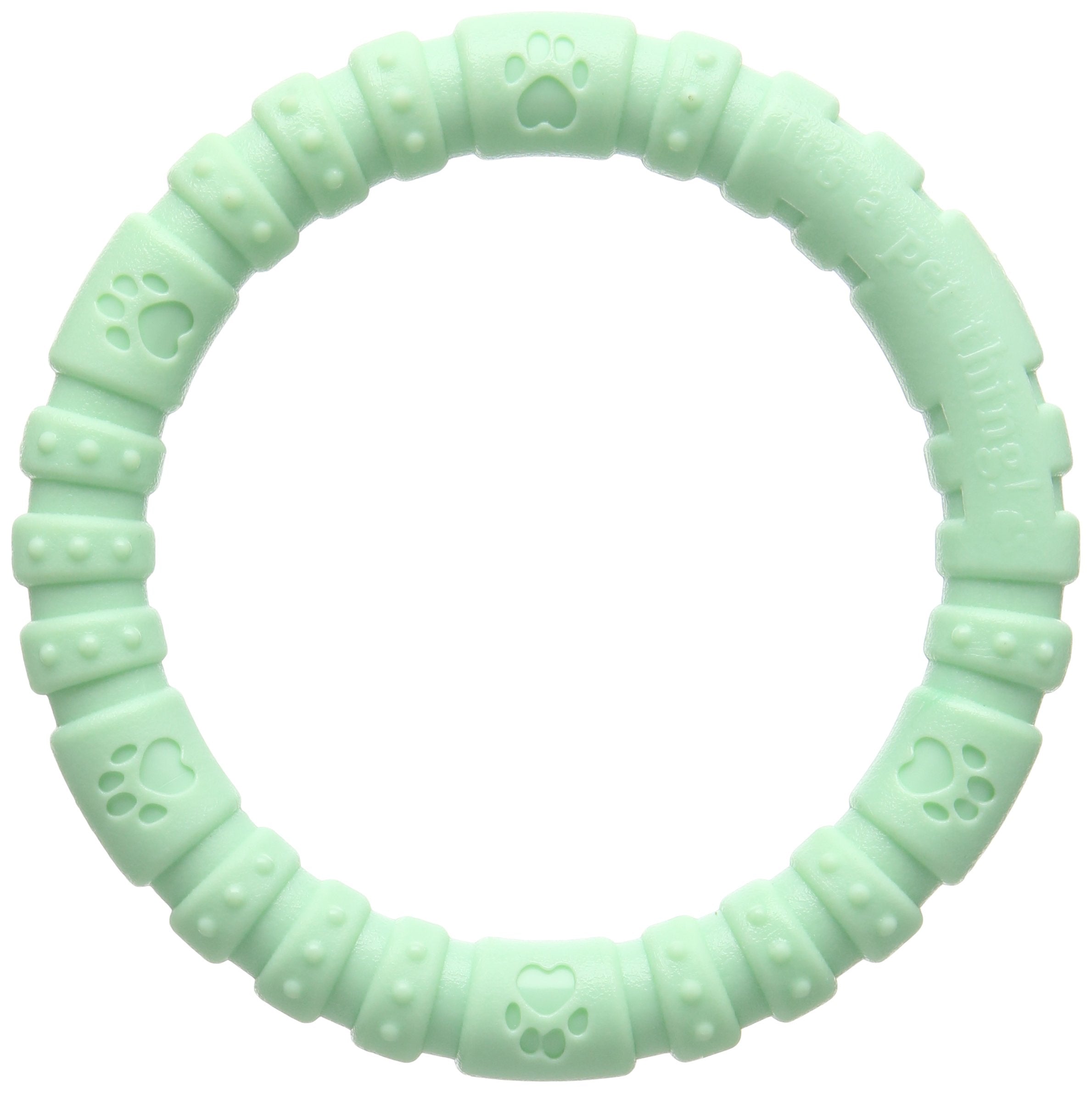Rosewood Heavy Duty Nylon Chew Ring Toy - Mint Flavored | Large Dogs (20kg+) | 20cm