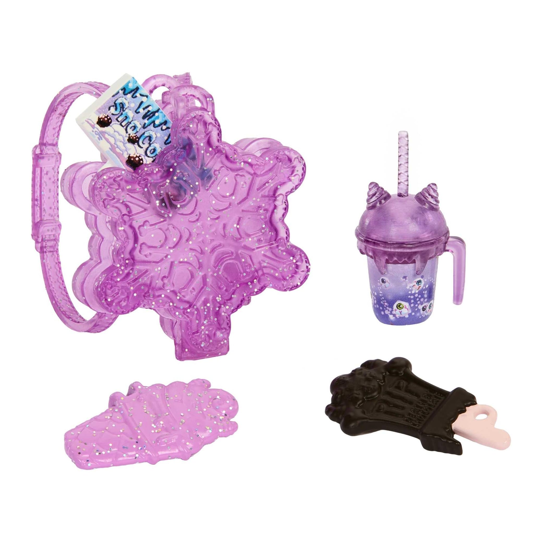 Monster High Abbey Bominable Yeti Doll with Pet Mammoth Tundra and Themed Accessories HNF64 5