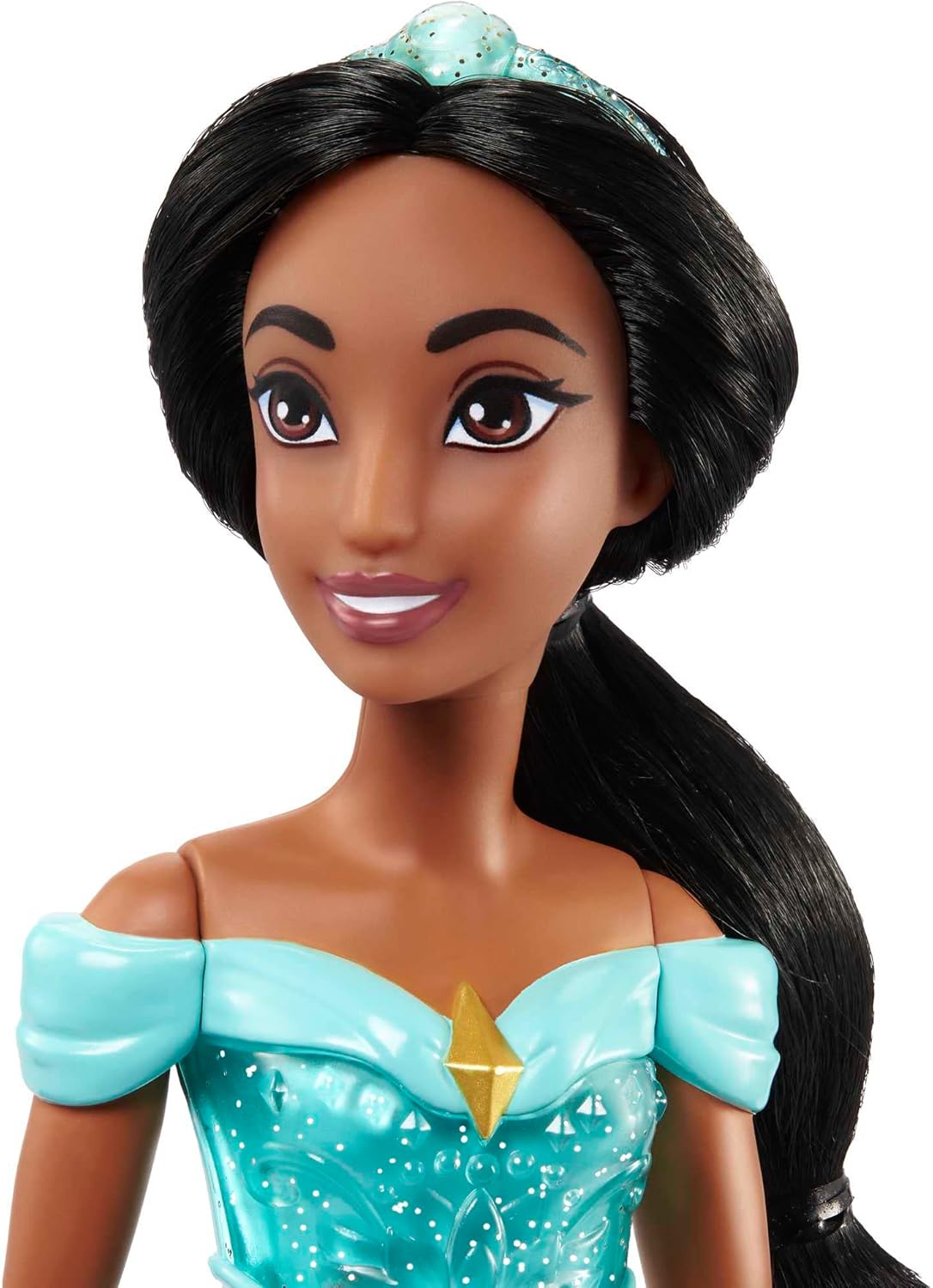 Disney Princess Jasmine Posable Fashion Doll with Sparkling Outfit and Accessories - 36 Months & Up 4