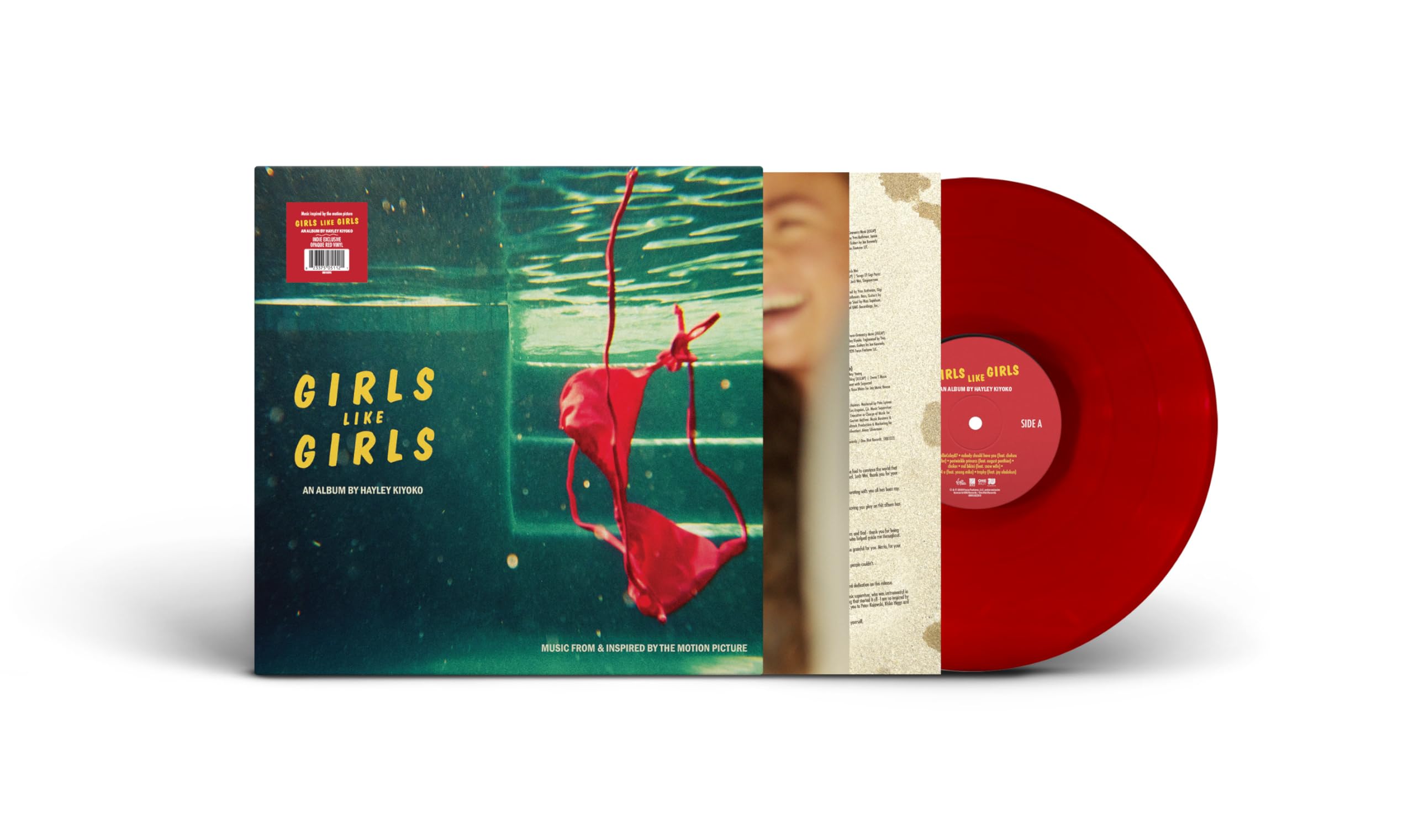 Hayley Kiyoko - girls like girls the album [Opaque Red Vinyl] 1