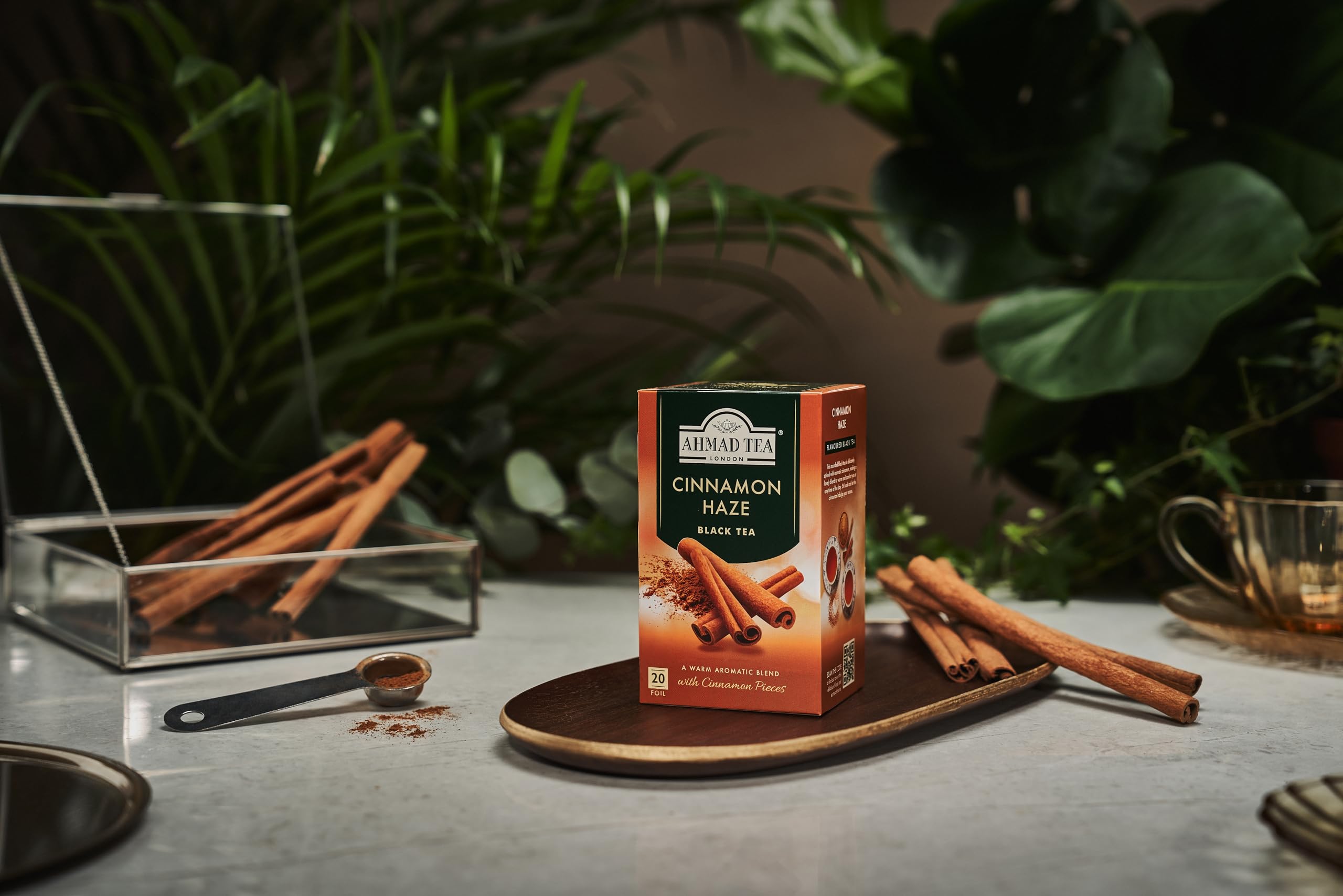 Ahmad Tea Cinnamon Haze Black Tea - 20 Teabags | Kenyan & Malawian Blend | Contains Caffeine 2