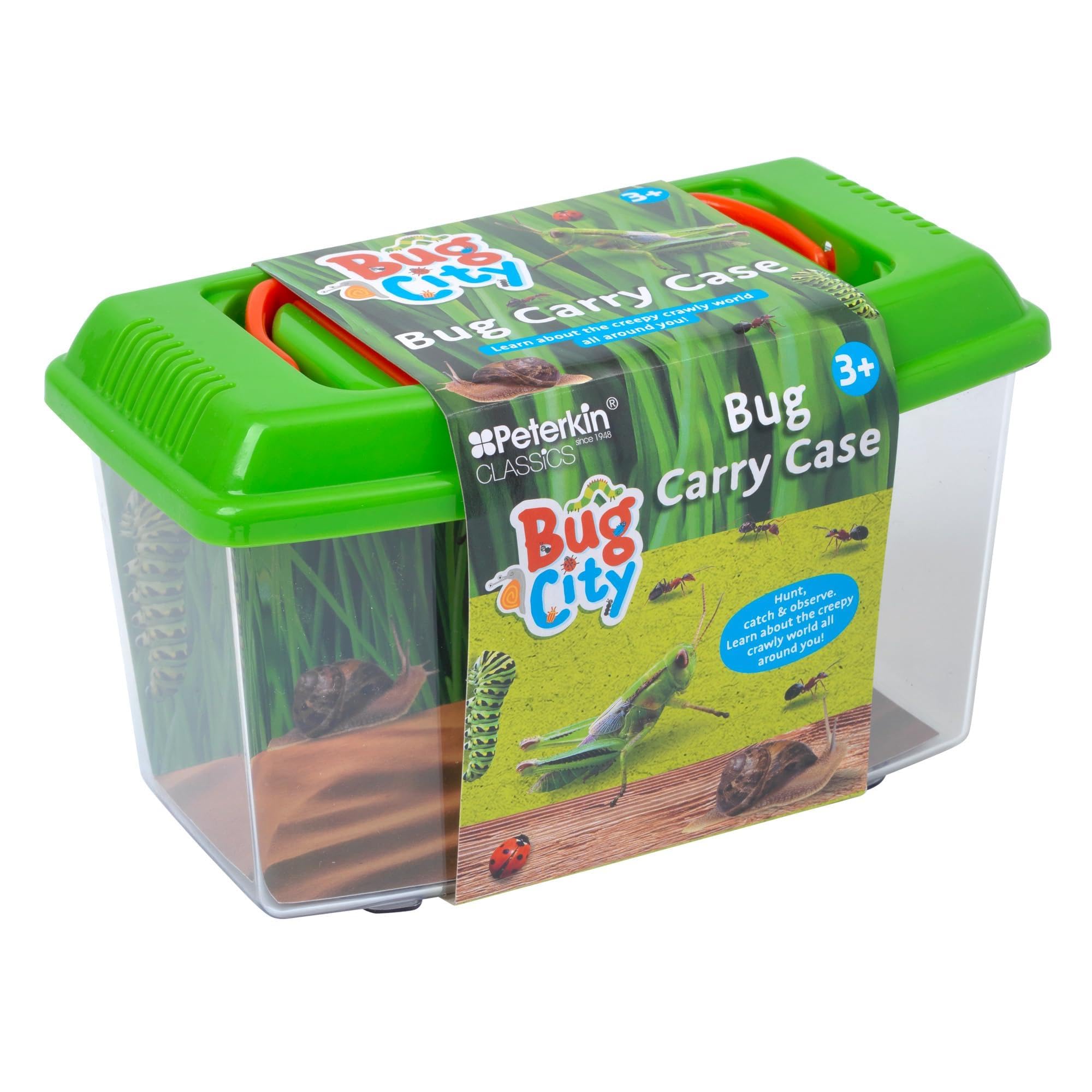 Peterkin Classics Bug City Bug Carry Case | Plastic | Unisex Children | Model 11834 1